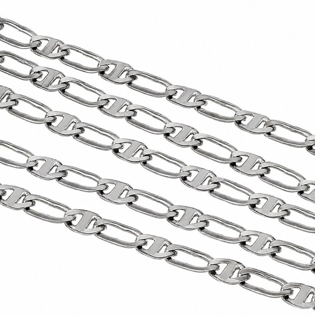 Necklace - 18 kt. White gold - Made in Italy - Handmade