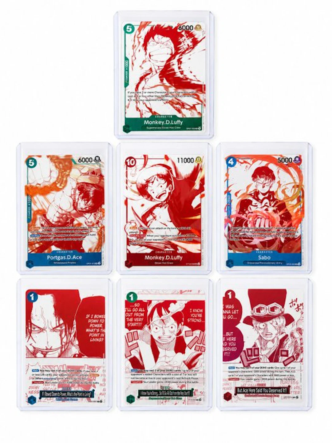 Bandai - 7 Complete set - One Piece