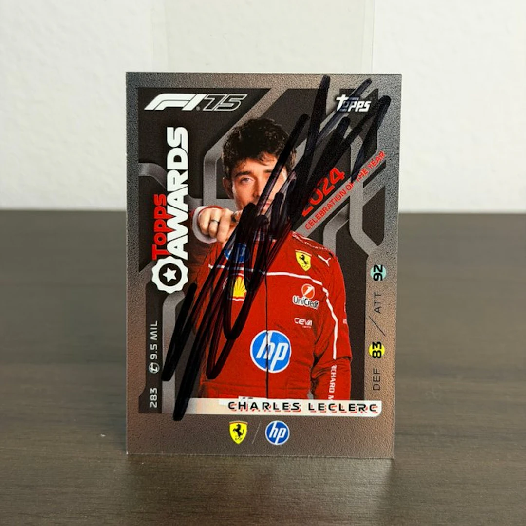 Ferrari - Topps Awards 283 - Charles Leclerc - 2025 - Trading Card