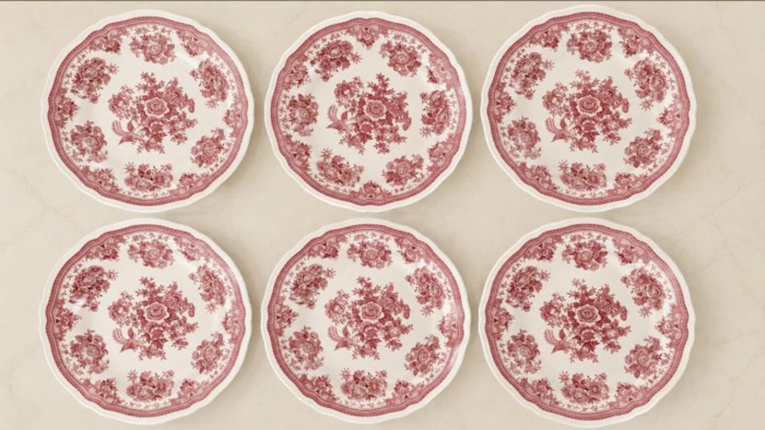 Villeroy & Boch - 6 Assiettes plates - Table service for 6 (6) - Pheasant