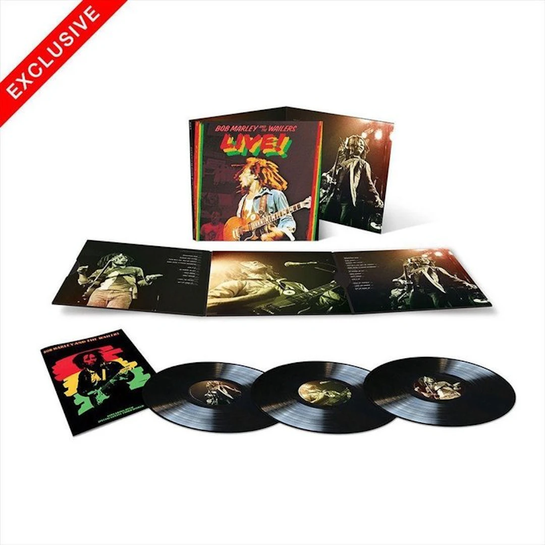 Bob Marley & the Wailers - Live! - Deluxe edition - 3xLP...