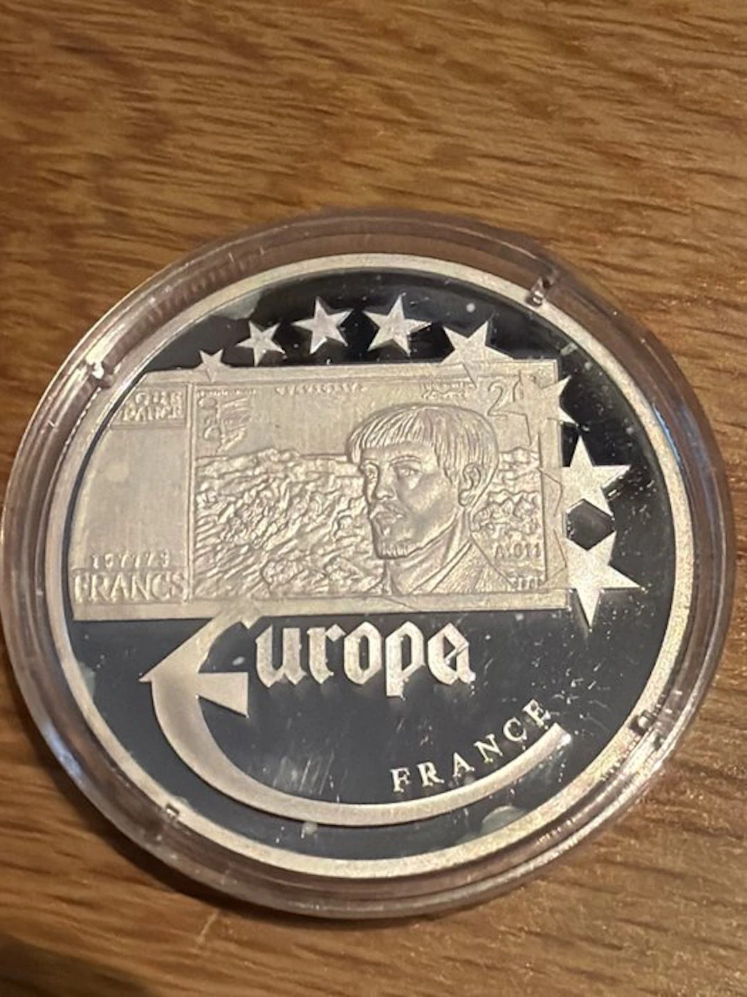 Europe. Silver medal 1997, Frsnkreich - 20g (.999) Silber (No reserve price)