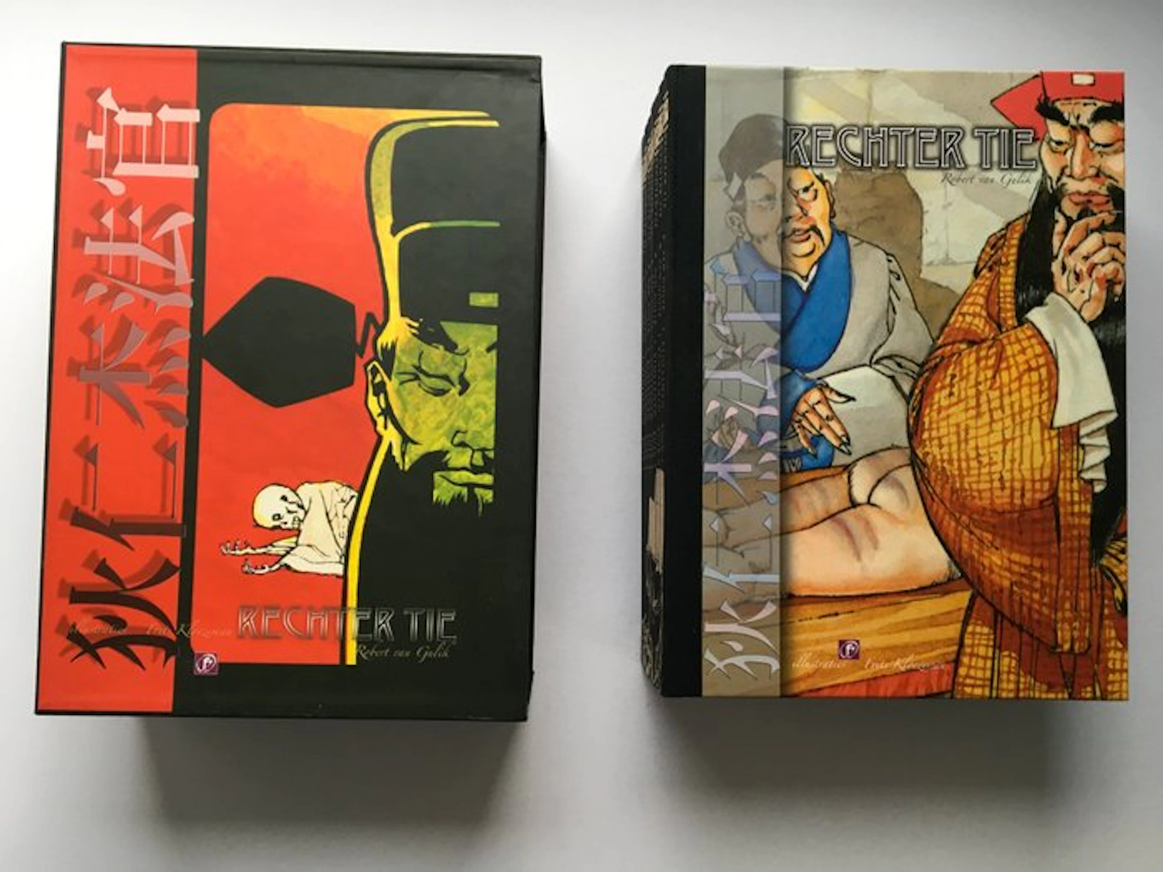 Rechter Tie 1 t/m 7 + Box - Complete reeks HC - 7 Album - First edition - 2007