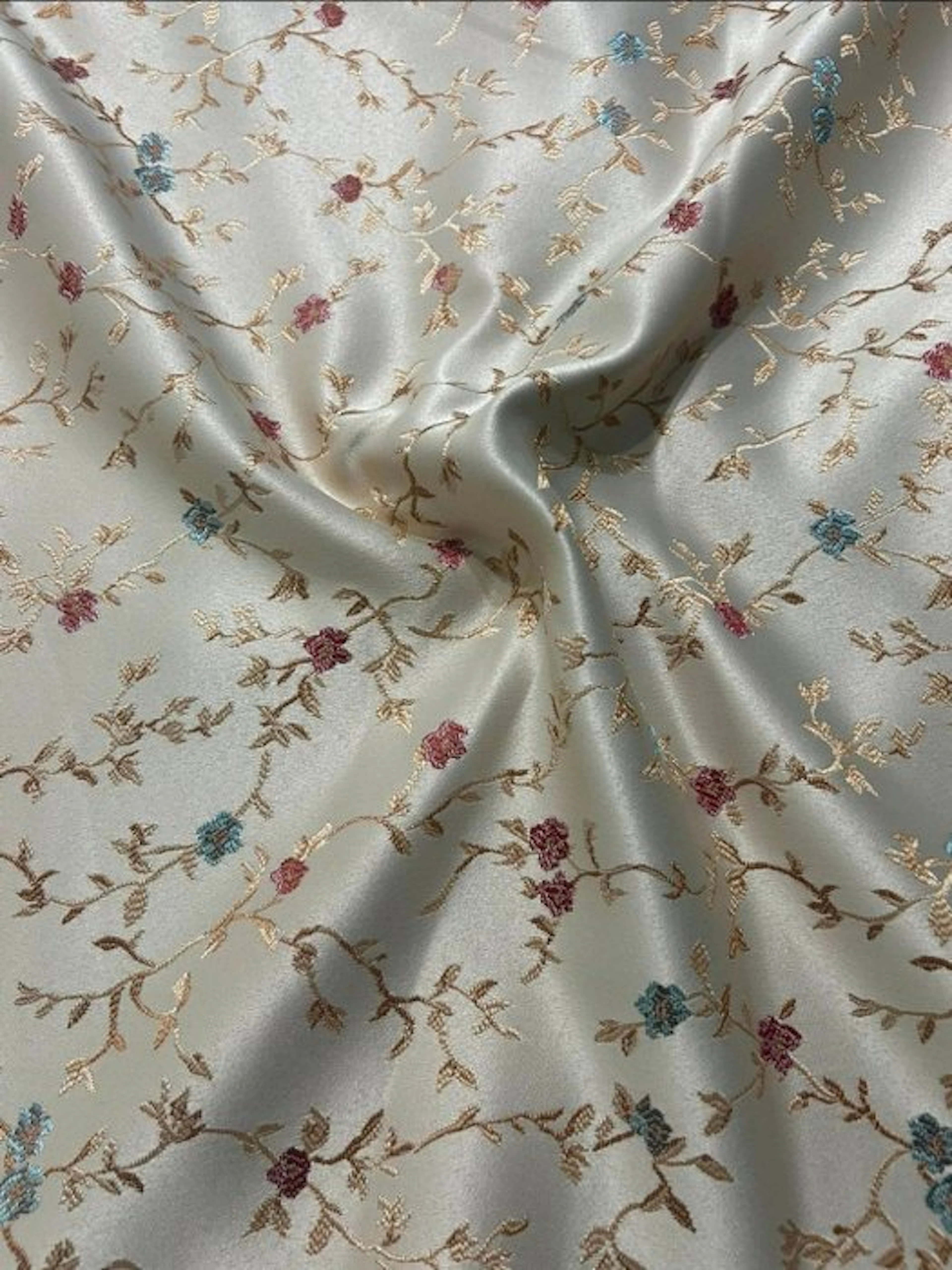 San Leucio - Upholstery fabric - 2.8 m - 2.7 m - Rich Floral Decor