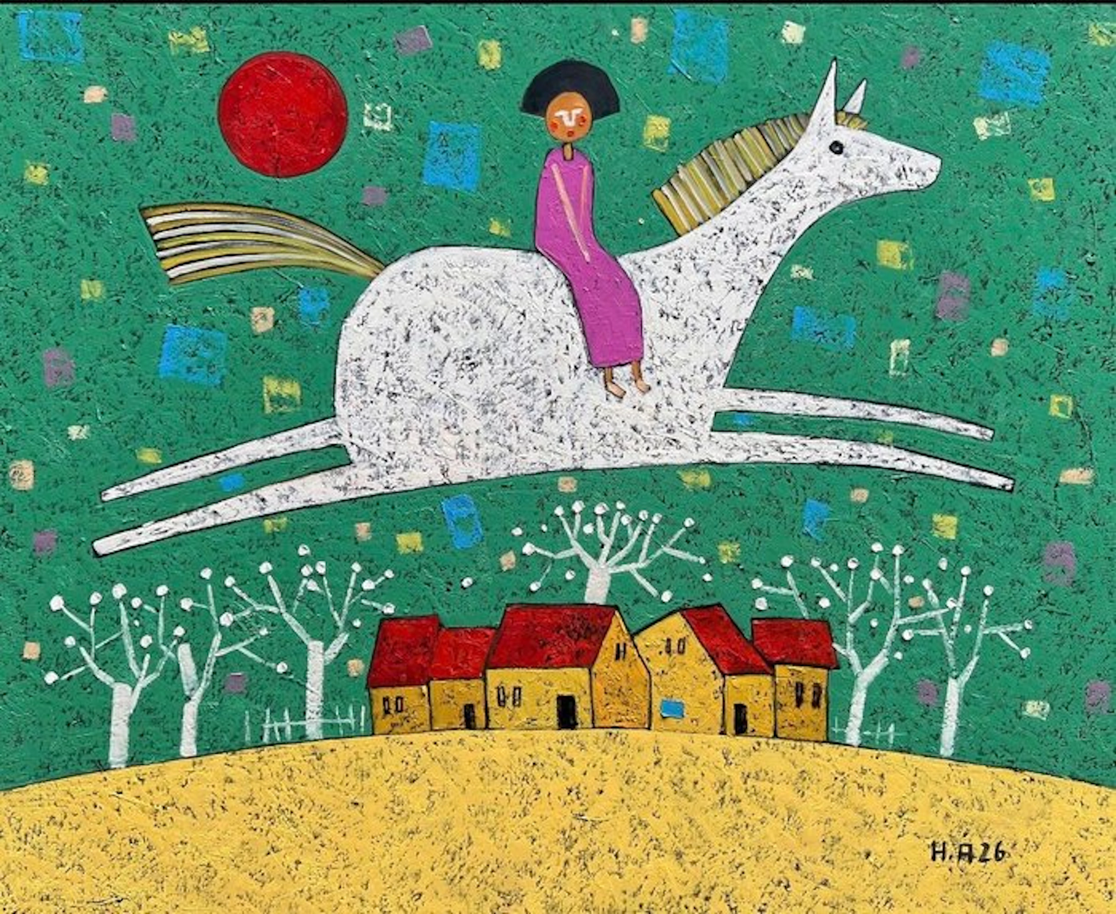 Hoang Anh - Le Galop de la Lune Rouge ↑100 →120 cm → No Reserve ✓