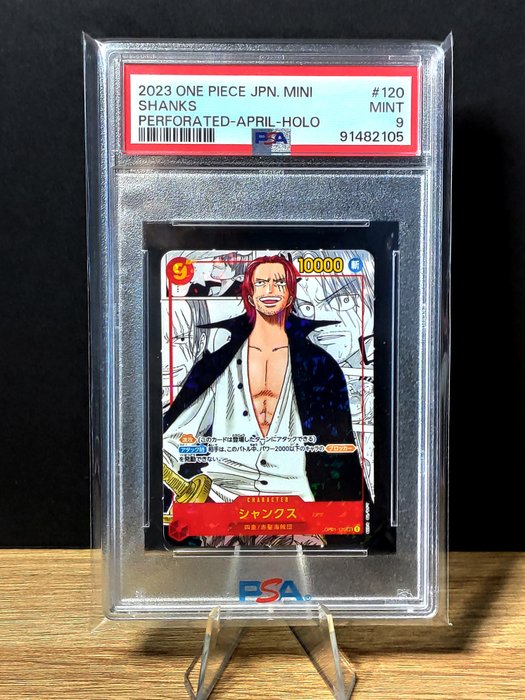 psa graded one piece cards PSA 10 Trafalgar Law OP10-119 One Piece Card Collectible – PokeNinJapan main image 0