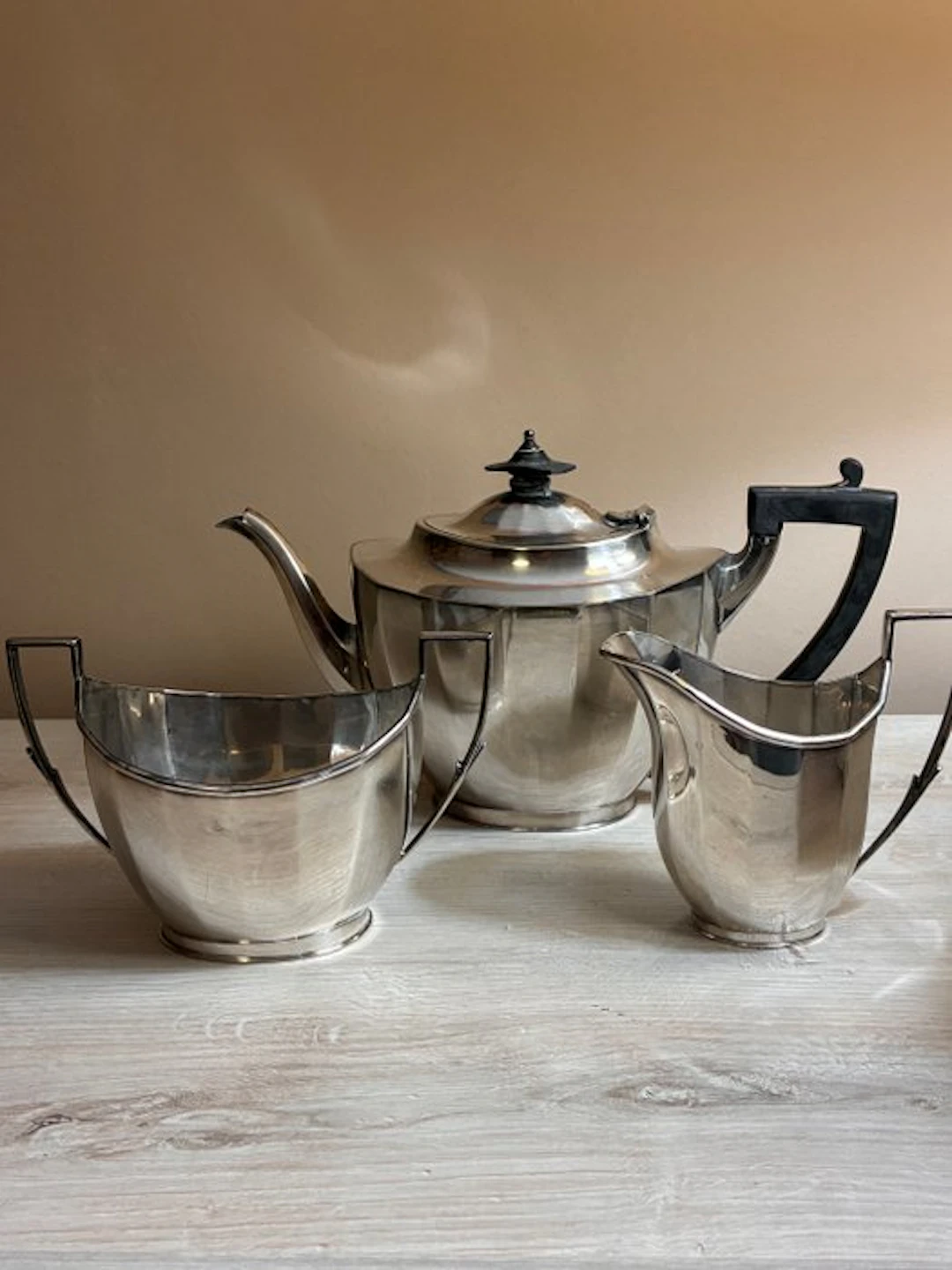 Mappin & Webb - Coffee set (3) - Silverplated