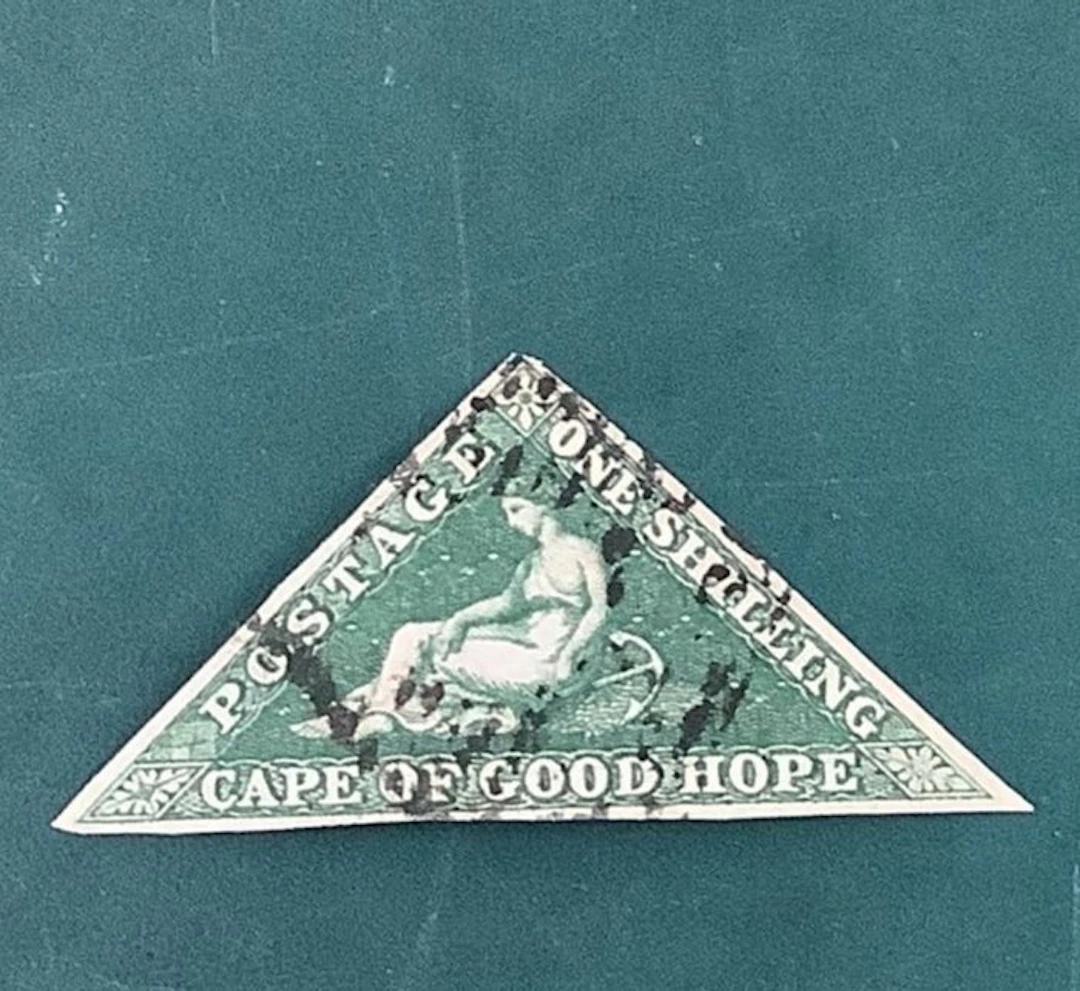 Africa 1859 - Cape of Good Hope - Triangular (1853-1859)...