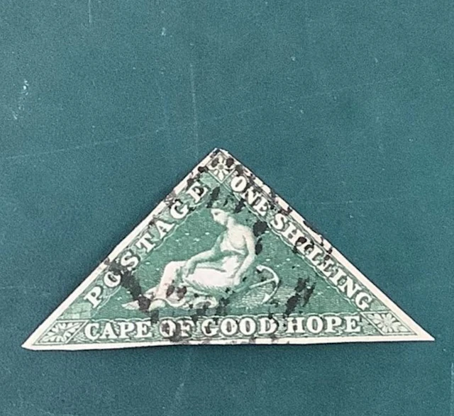 Africa 1859 - Cape of Good Hope - Triangular (1853-1859)...