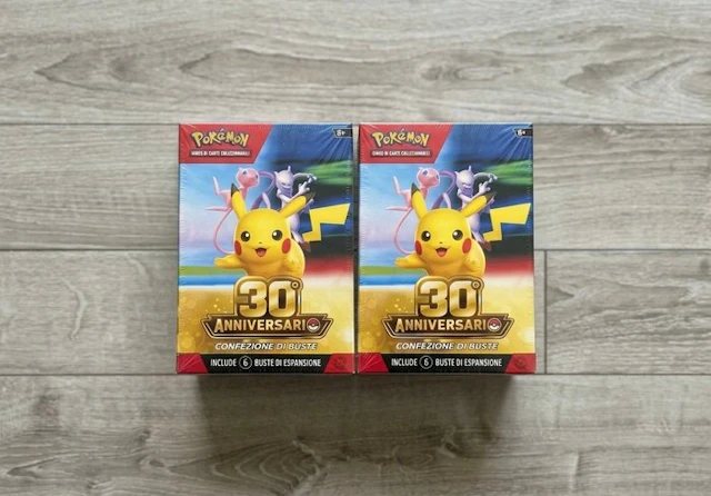 Pokémon - 2 Booster bundle - Pokémon – 30th Anniversario...