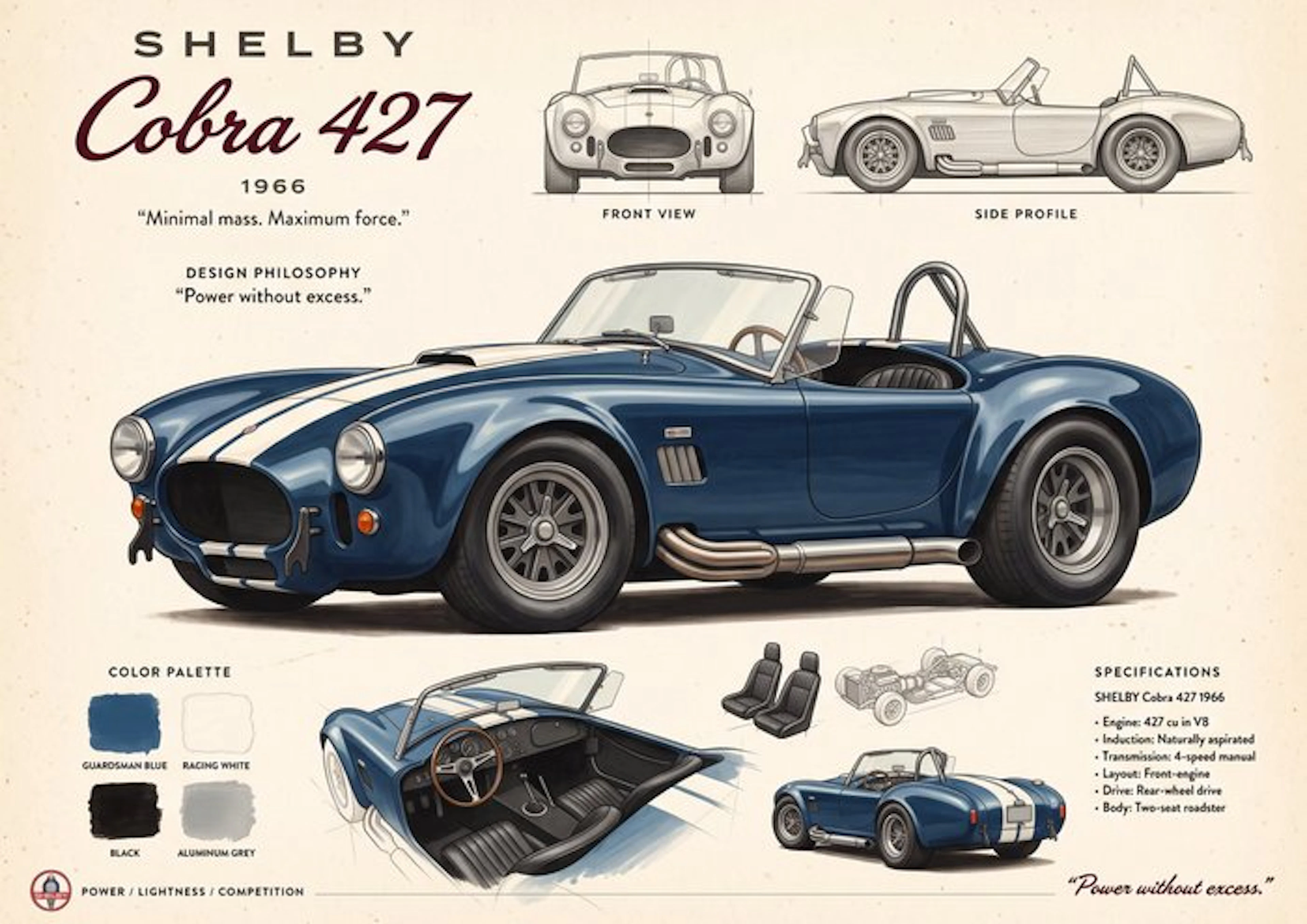 Shmidt.Art - Shelby Cobra 427 - 1960s