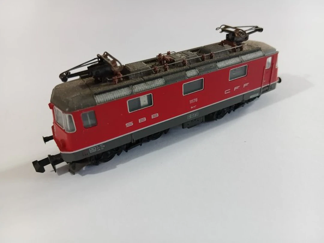 Fleischmann N - 7343 - Electric locomotive (1) - Re: 4/4 - SBB, CFF