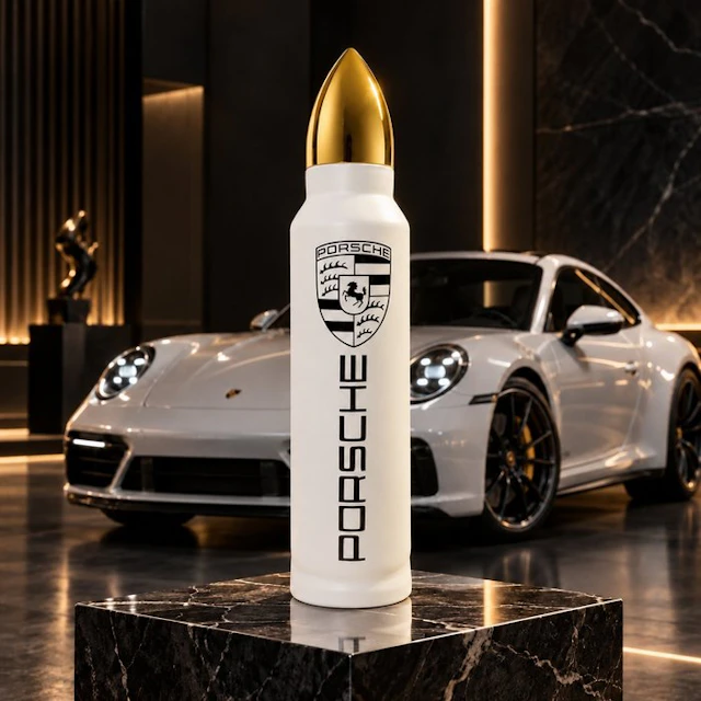 SKE - Sculpture, Porsche - 911 Magnum - 36 cm - Aluminium