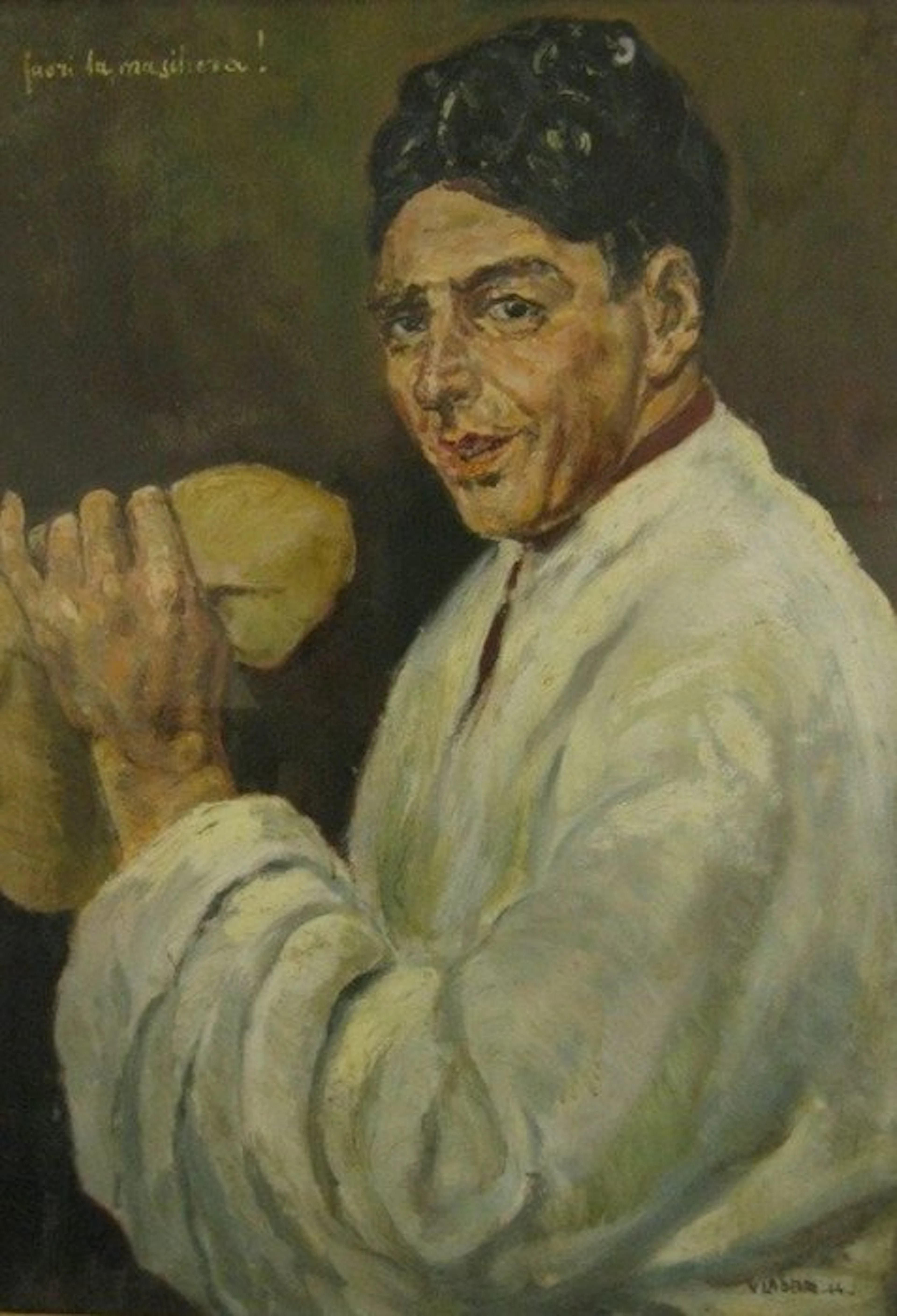 Vincenzo La Bella (1872-1954) - Fuori la maschera ! - NO RESERVE
