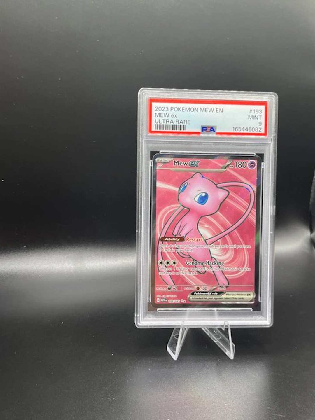 Pokémon - 1 Graded card - Mew #193 Full art - PSA 9