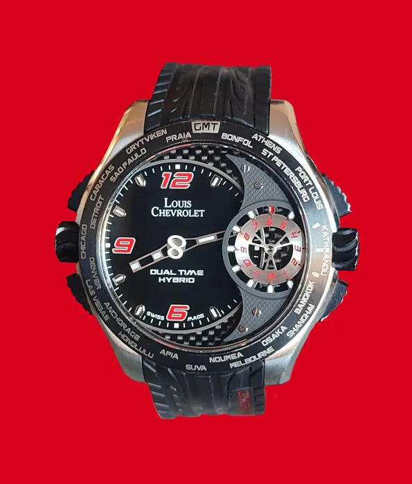Chevrolet (Louis) - Dual Time Watch - Edition Limitée 500 exemplaires ...