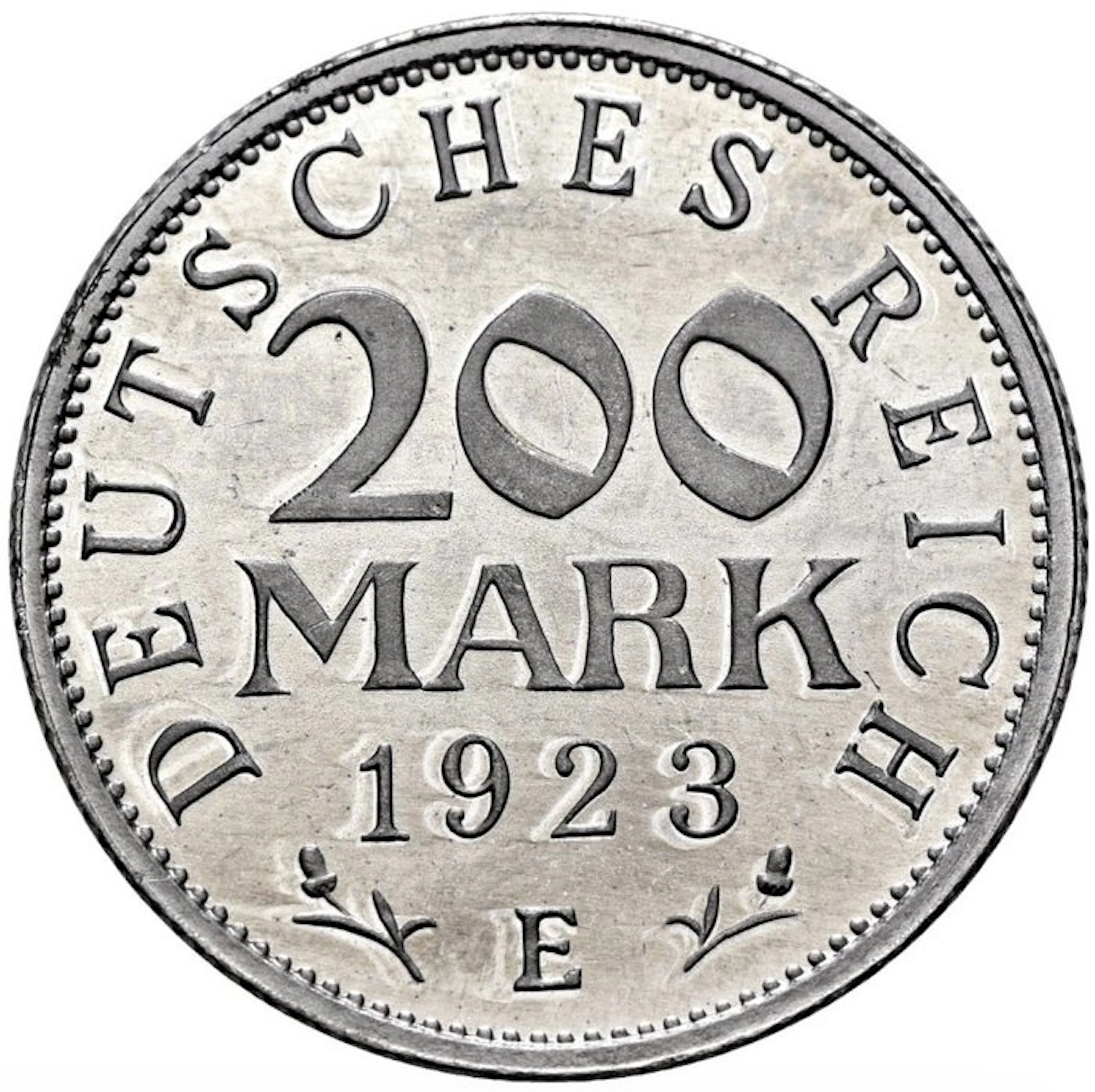Germany, Weimar Republic 200 Mark 1923 - NGC MS65 (Muldenhütten)