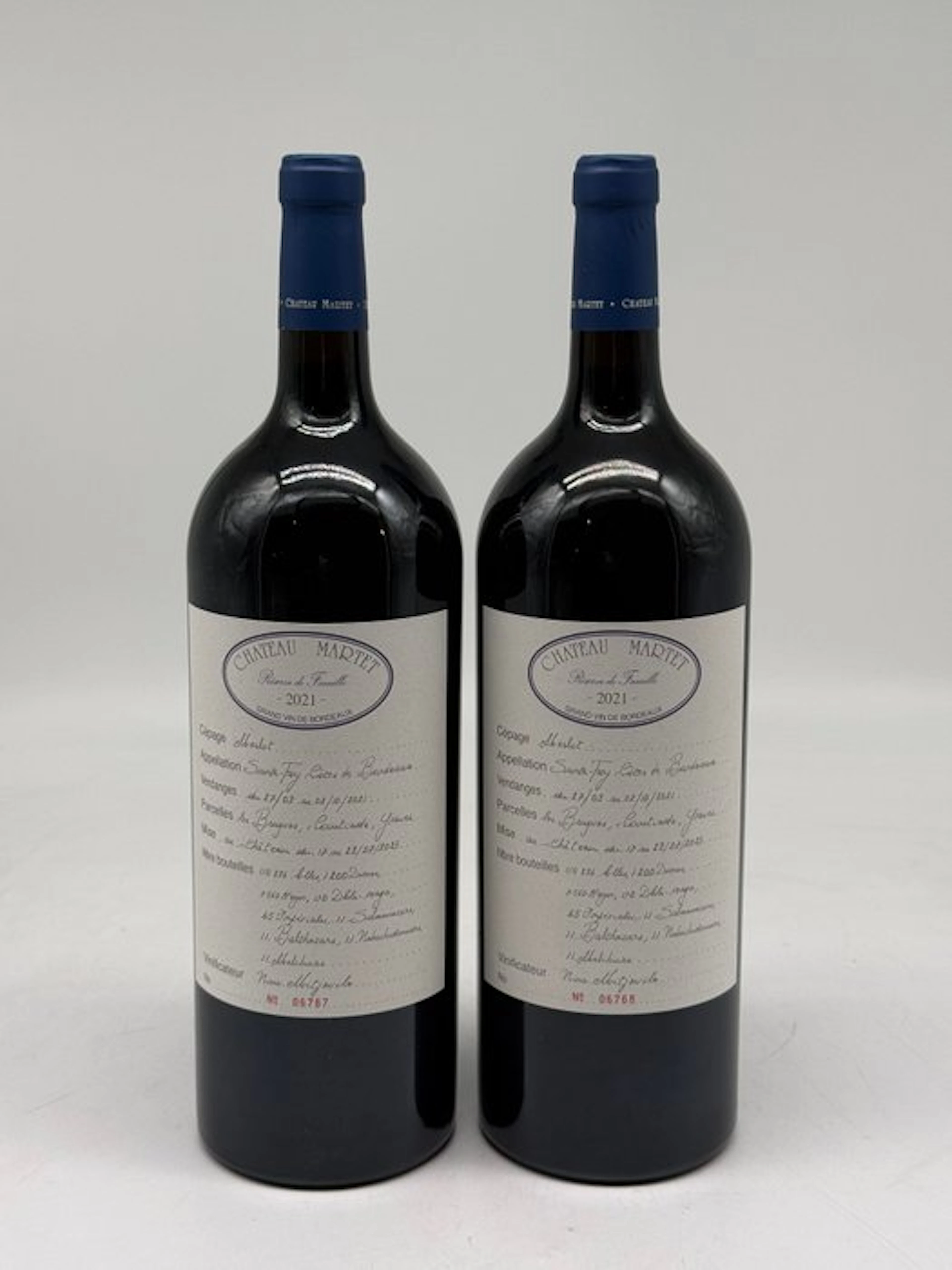 2021 Chateau Martet - Bordeaux - 2 Magnums (1.5L)