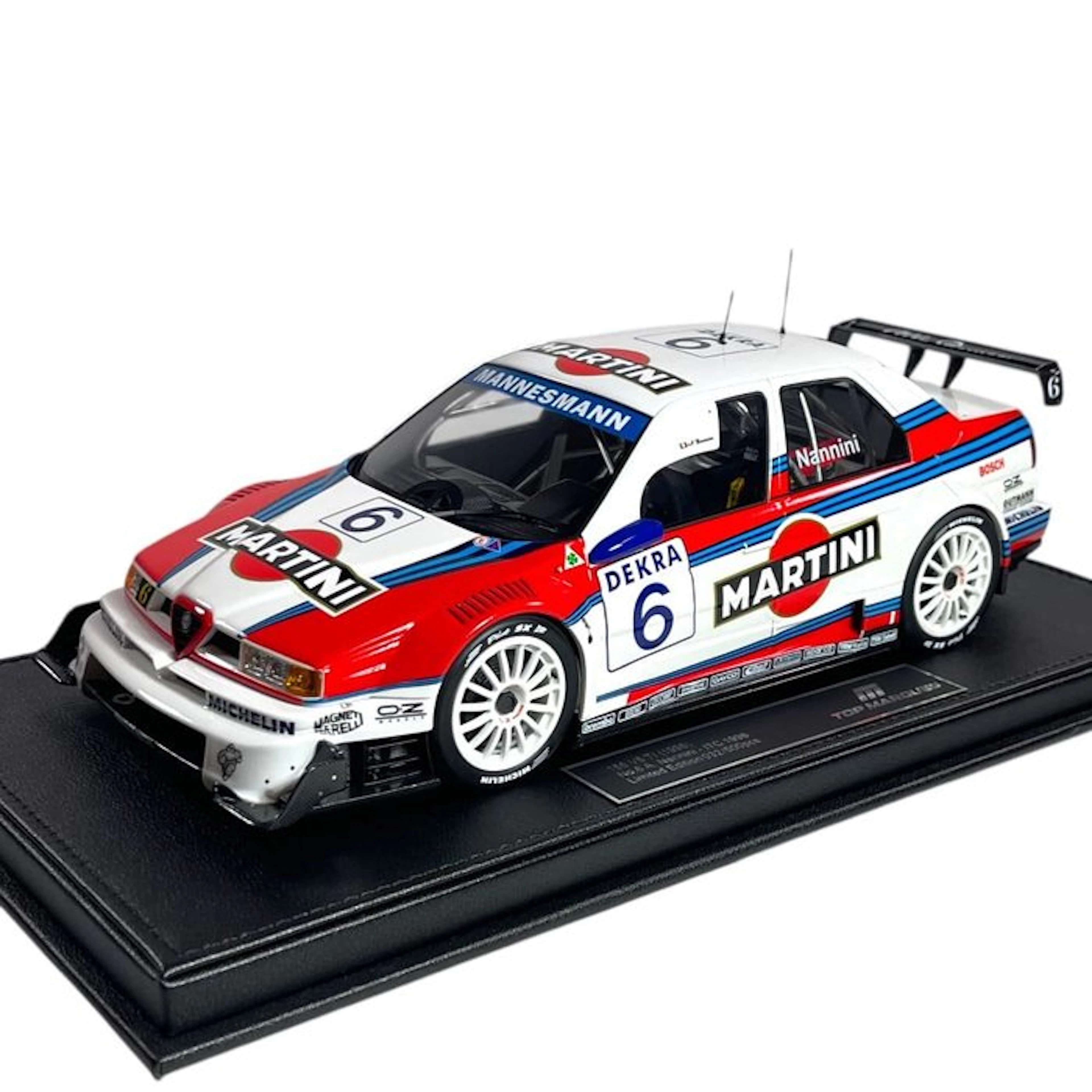 Top Marques 1:18 - Model race car - Alfa Romeo 155 V6 TI DTM Martini #6 Nannini