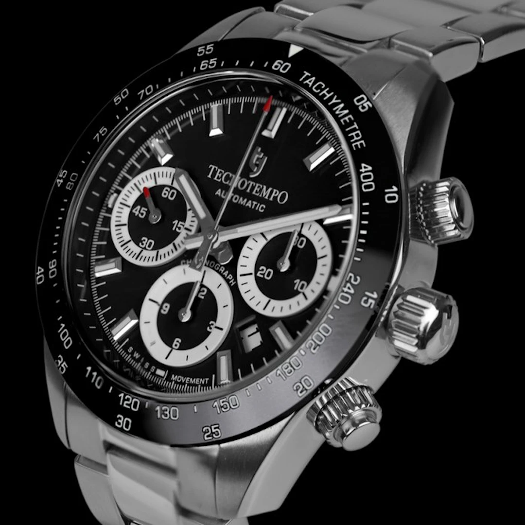 Tecnotempo - Chronograph "Chrono Round" - Automatic Swiss...