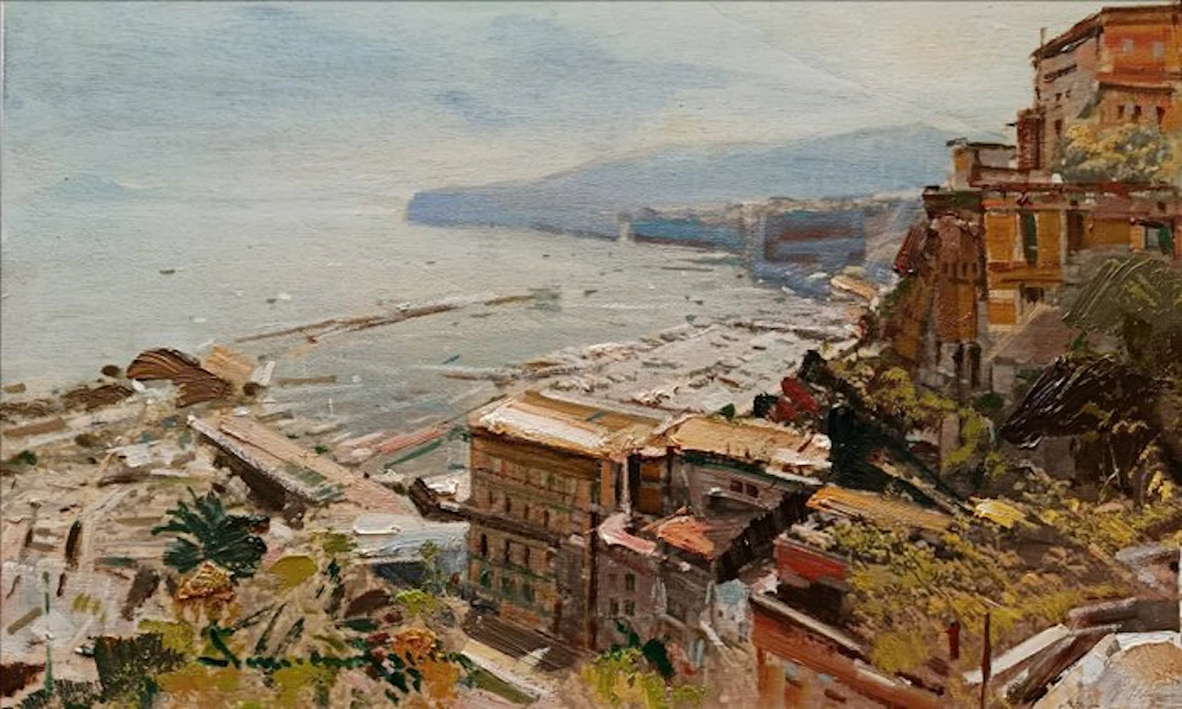 Vincenzo Aprile (1952) - Scorcio di Sorrento (Costiera amalfitana)
