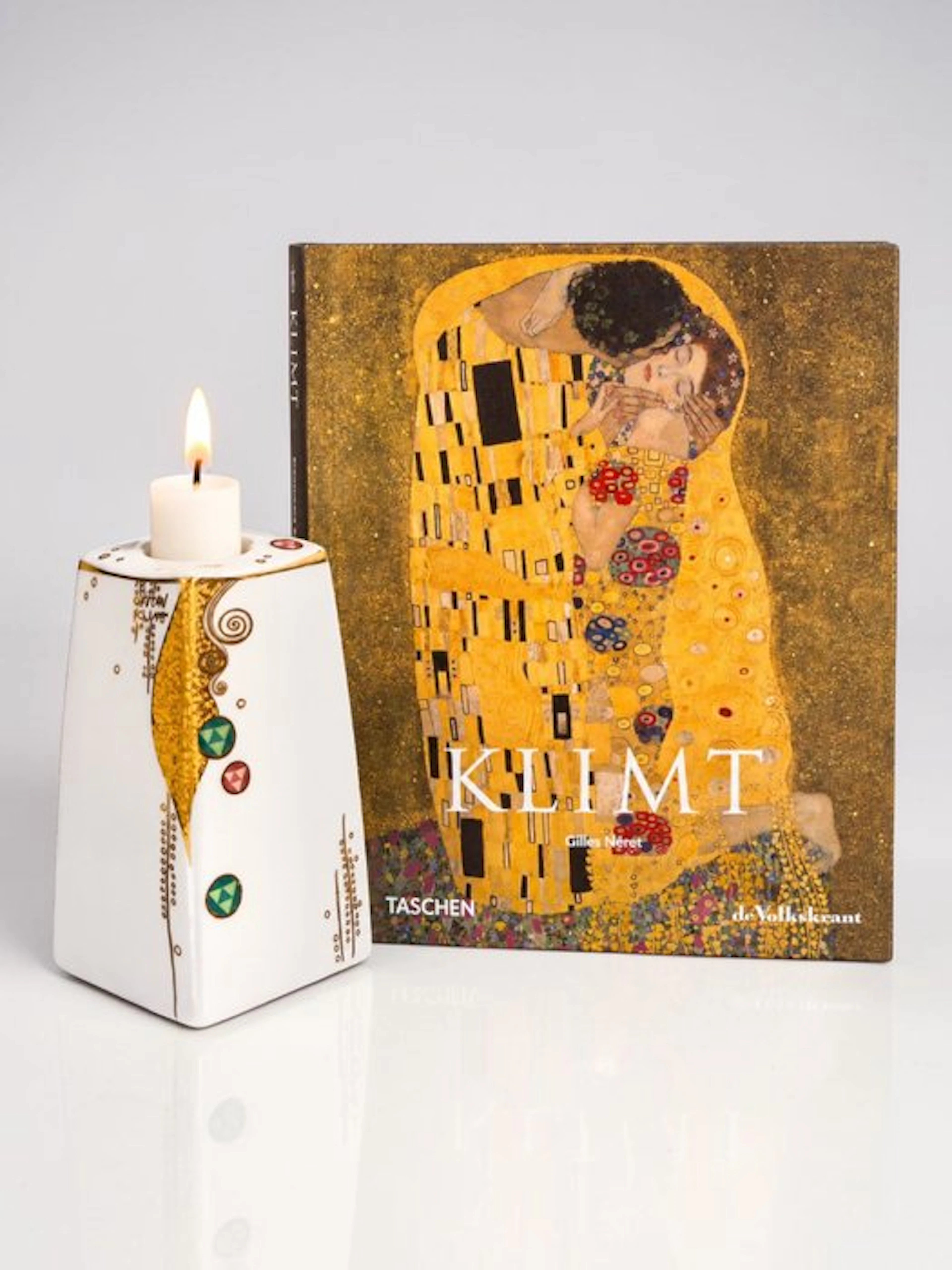 Goebel Artis Orbis - Gustav Klimt - Candlestick Art...