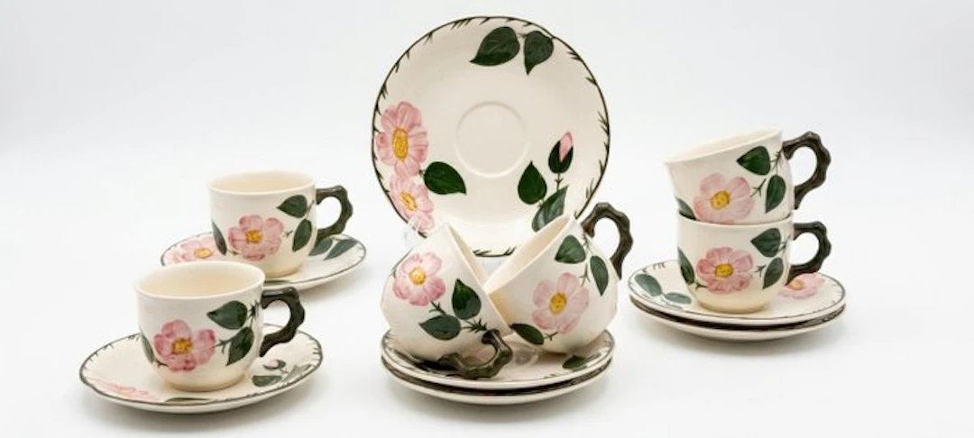 Villeroy & Boch - Coffee and tea service (12) - Wild-Rose...