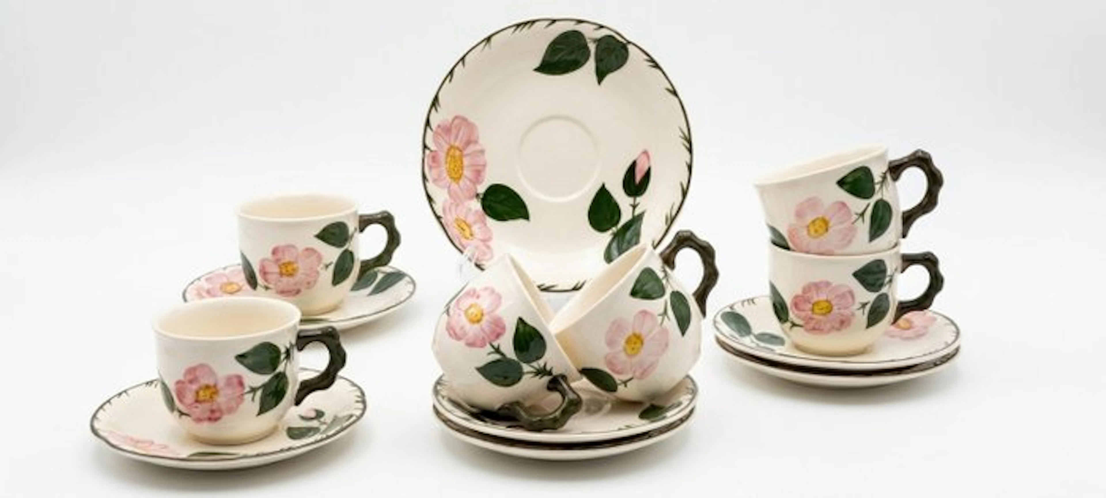 Villeroy & Boch - Coffee and tea service (12) - Wild-Rose...