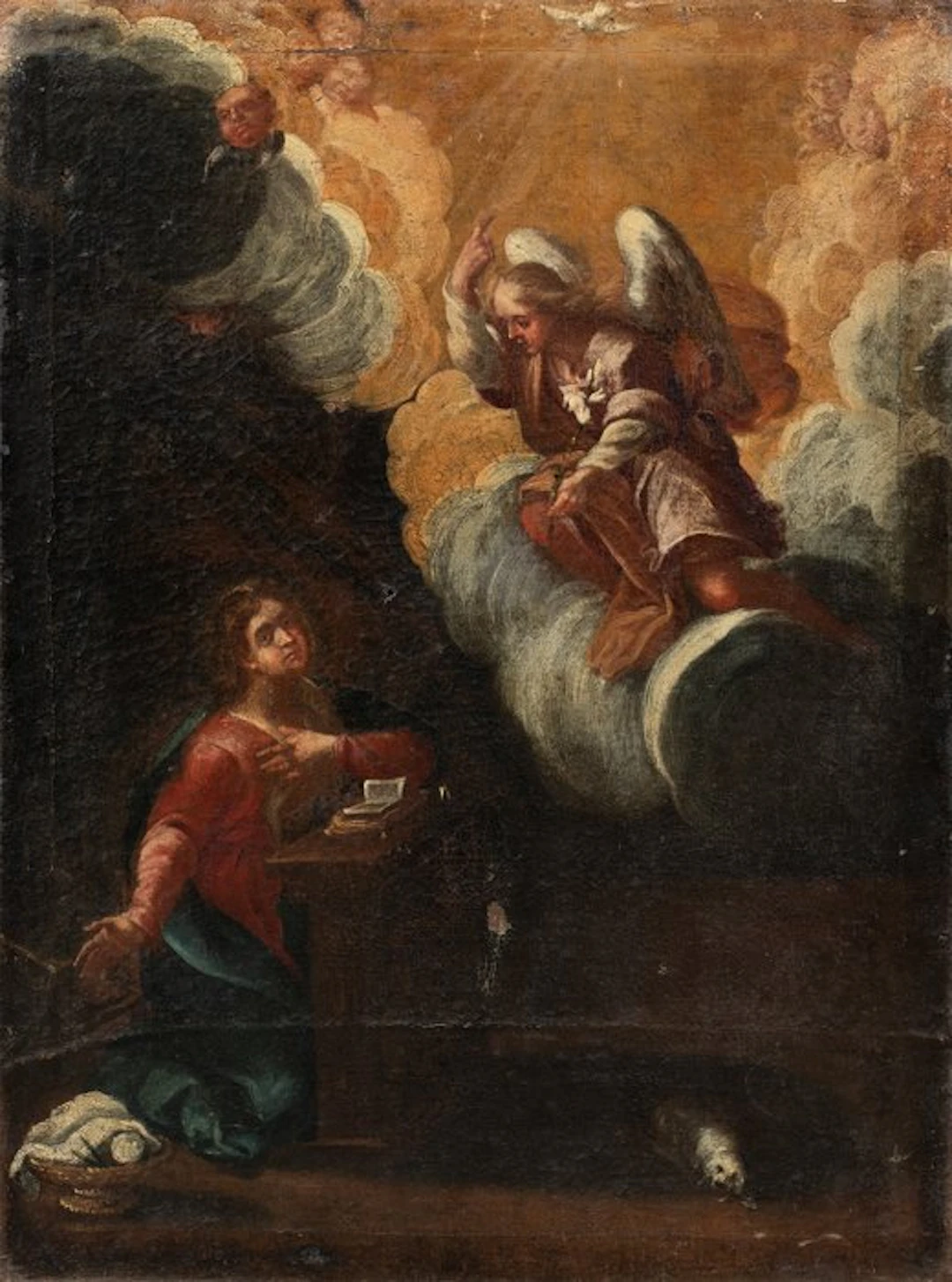 Italian school (XVIII) - Annunciation