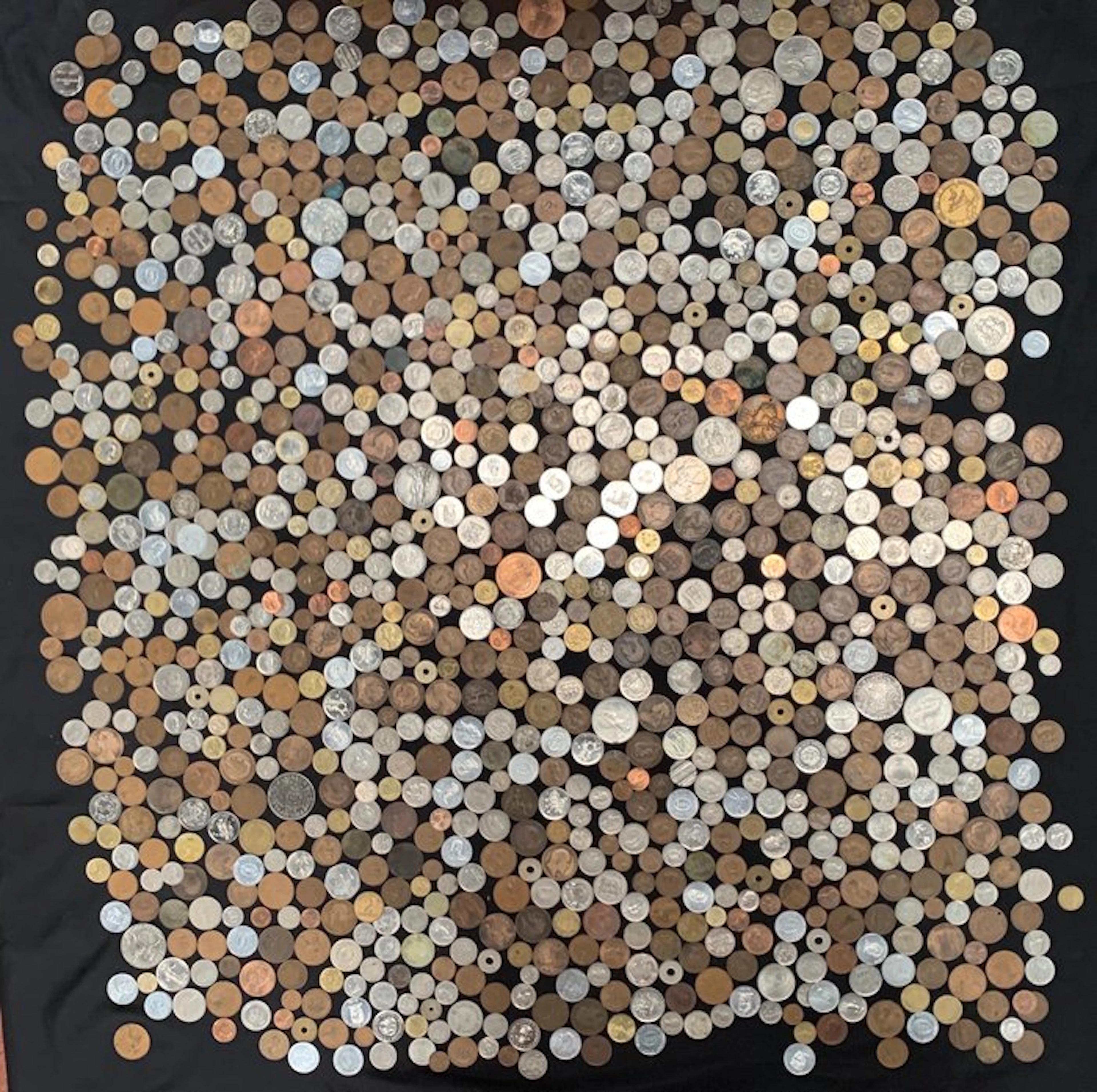 Interesting Mixed Vintage Coin and token Collection - European & Worldwide
