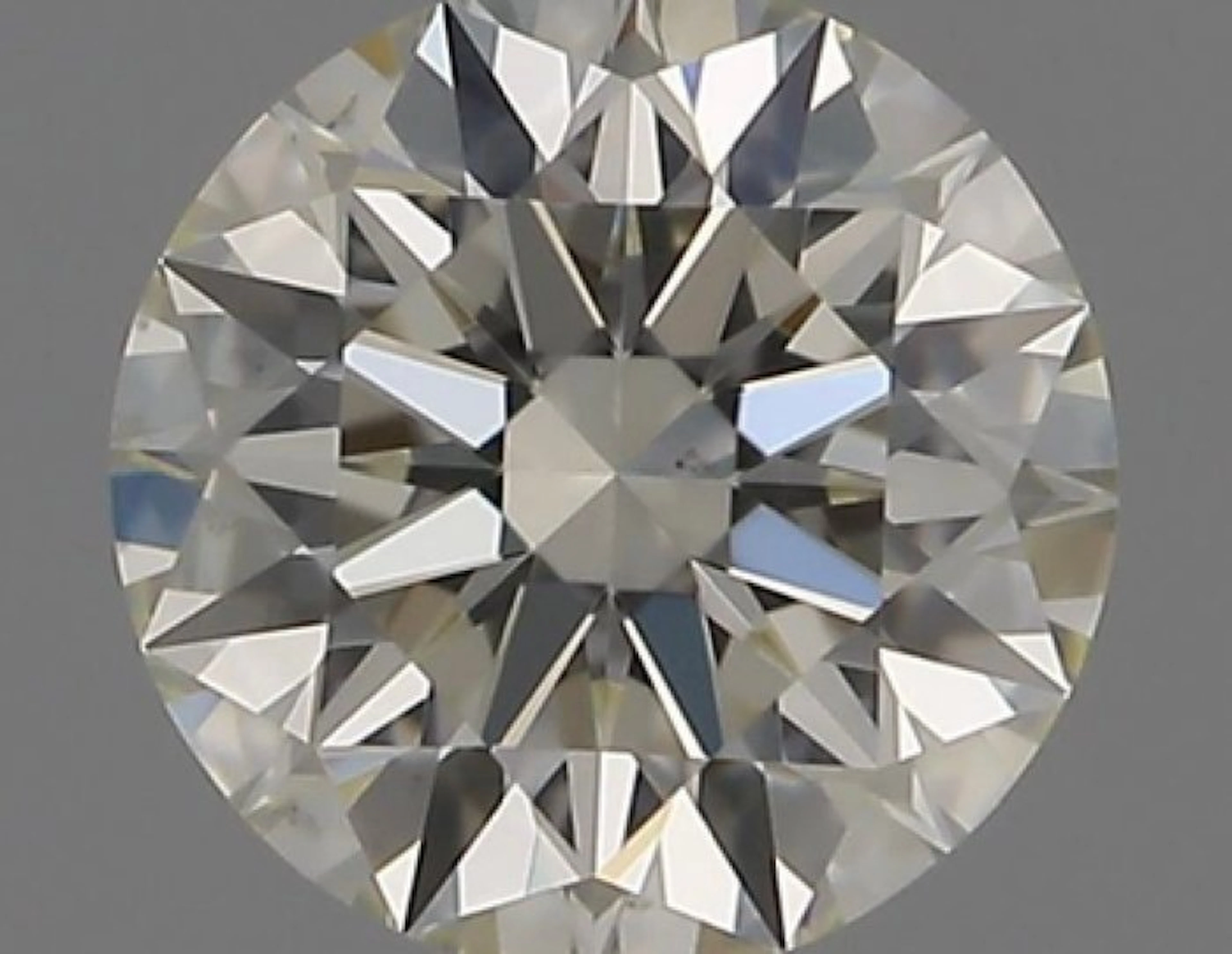 1 pcs Diamond (Natural) - 0.31 ct - Round - J - VS1...