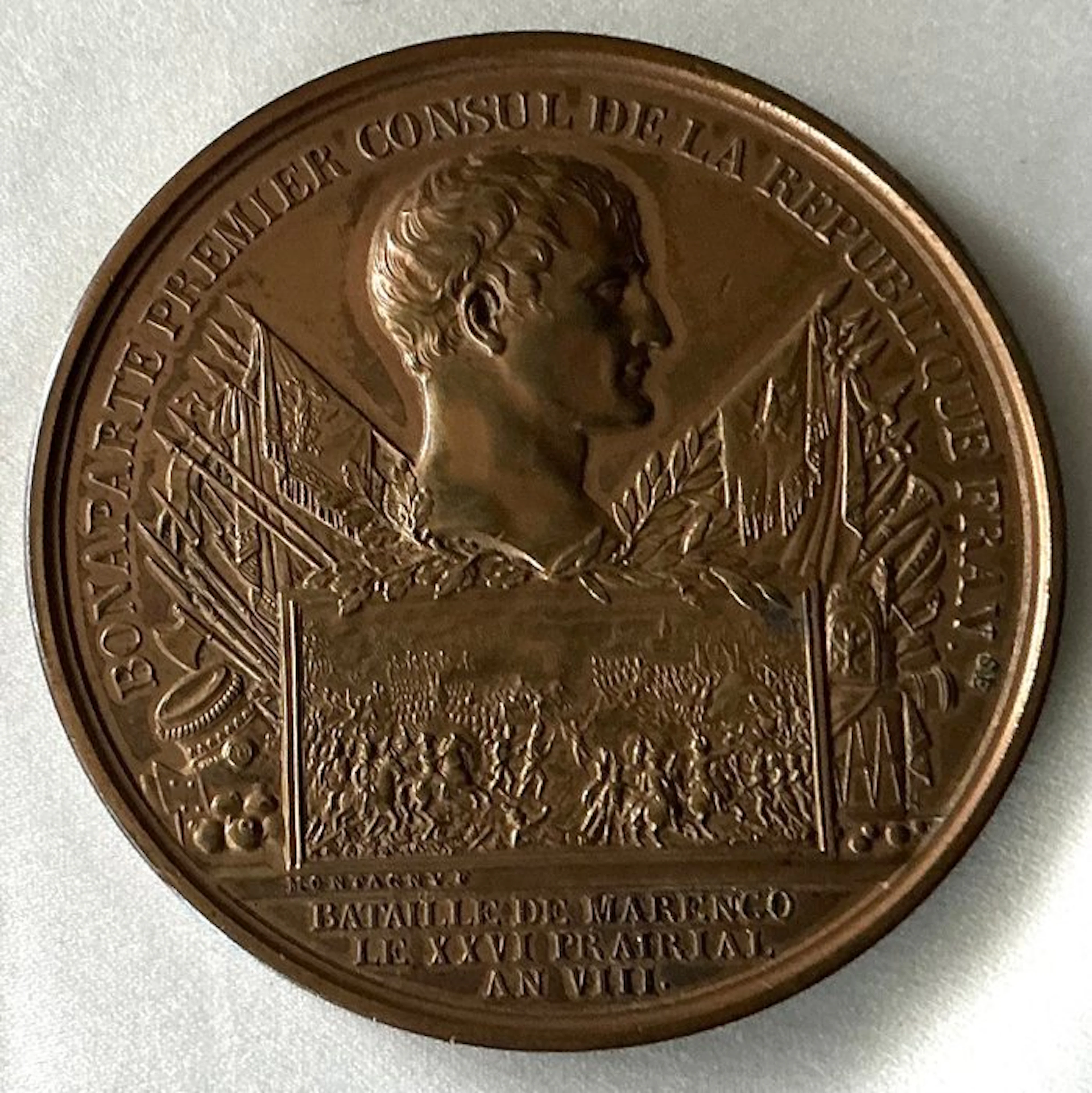 France - Military medal - Bonaparte, First Consul: Battle of Marengo