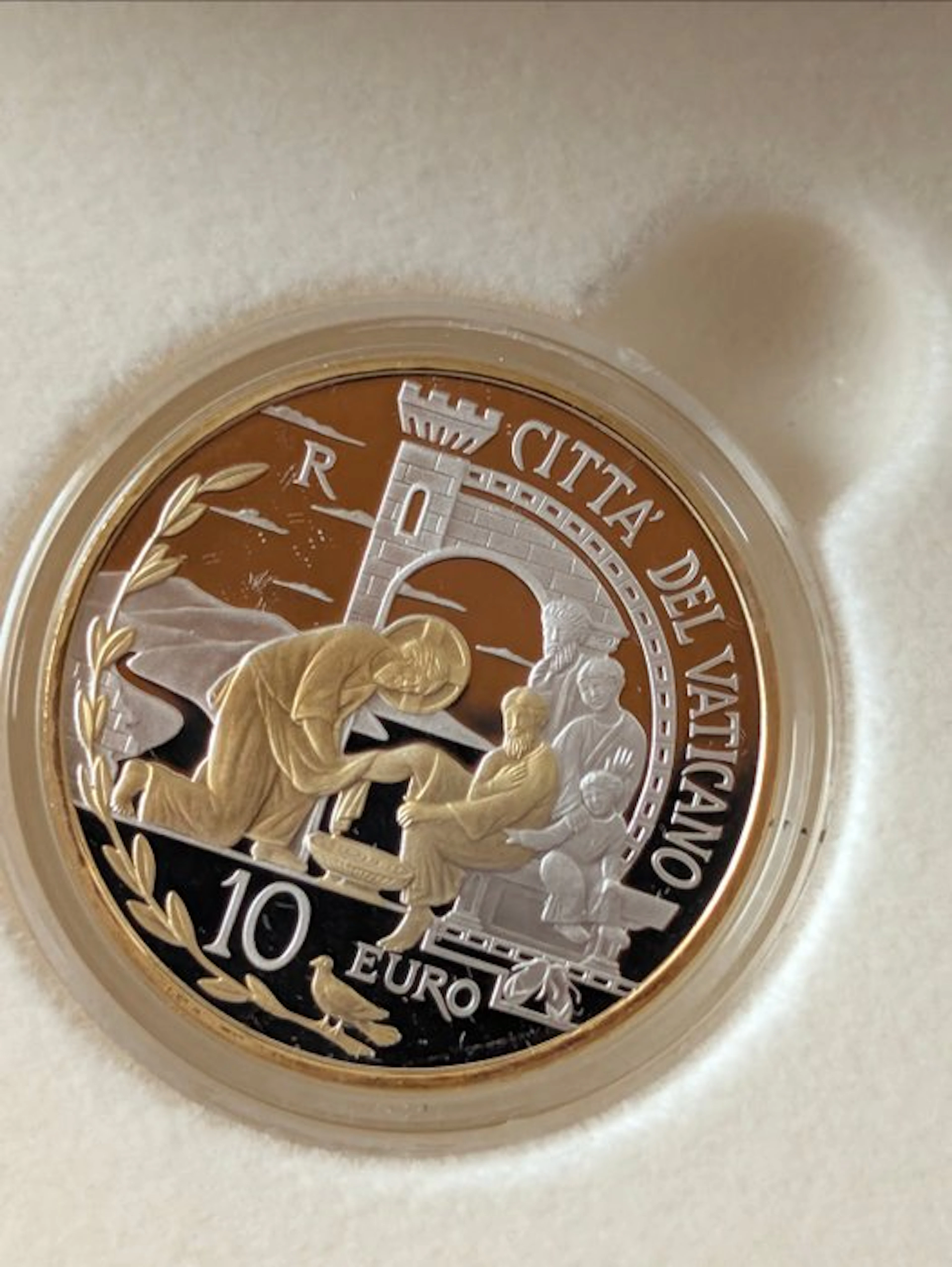 Vatican. 10 Euro 2019 "Giornata Mondiale della Pace" Proof (No reserve price)