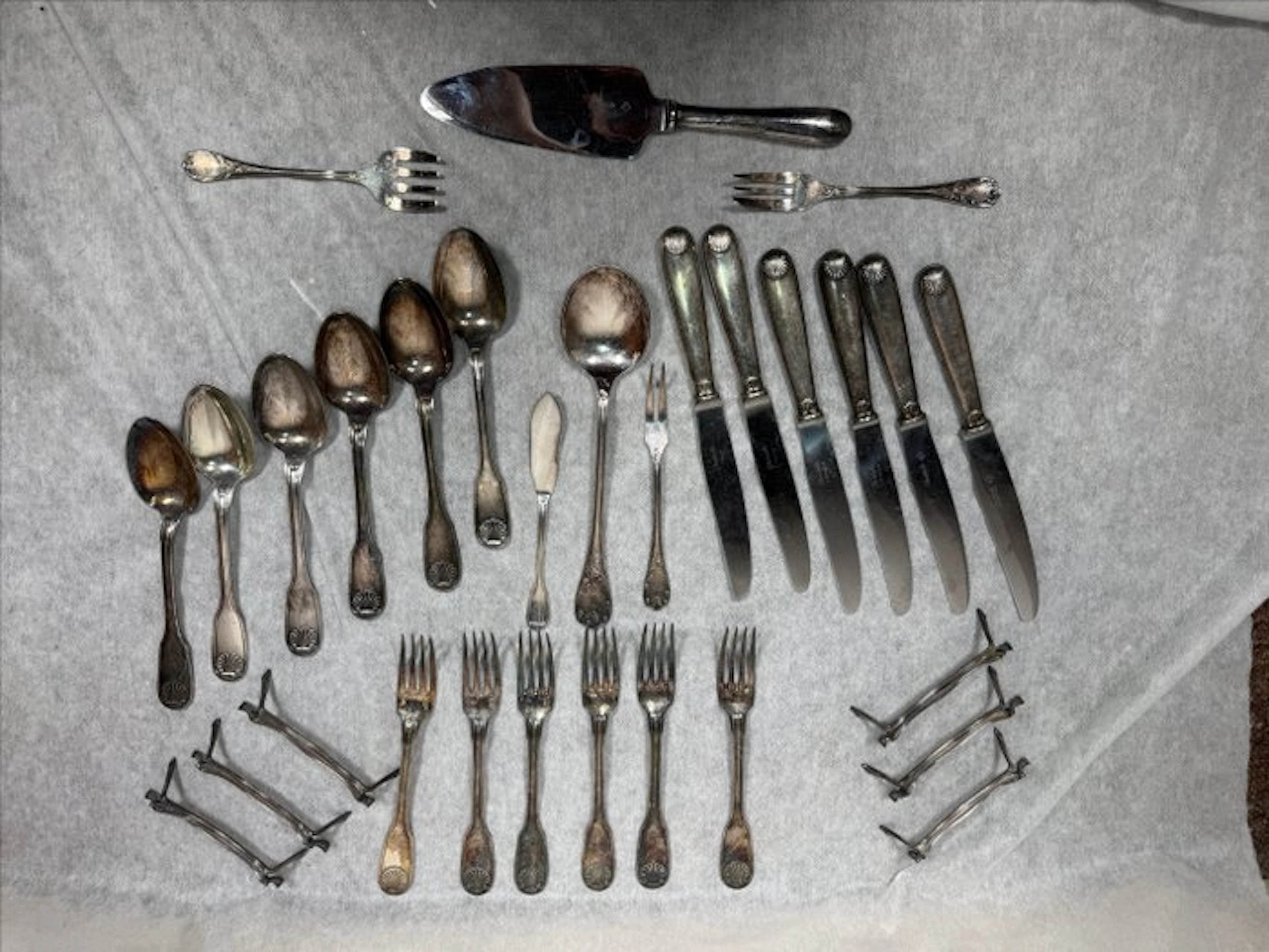 Christofle - Cutlery set for 6 (30) - Vendome...