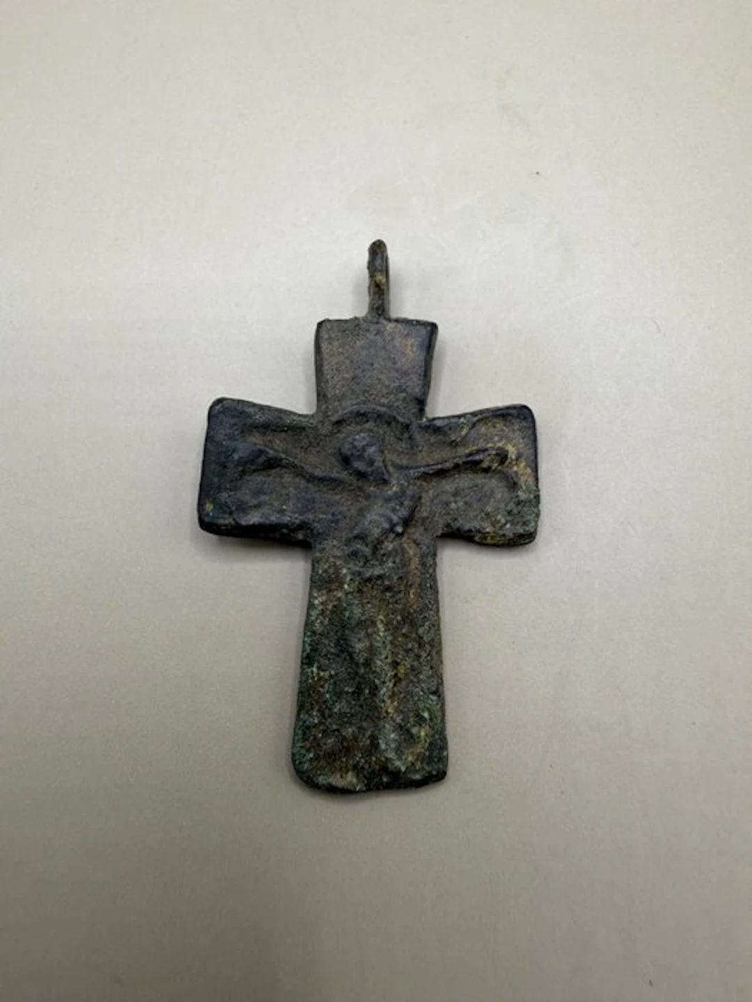 Medieval, Crusaders Era Bronze Cross pendant (No reserve price)