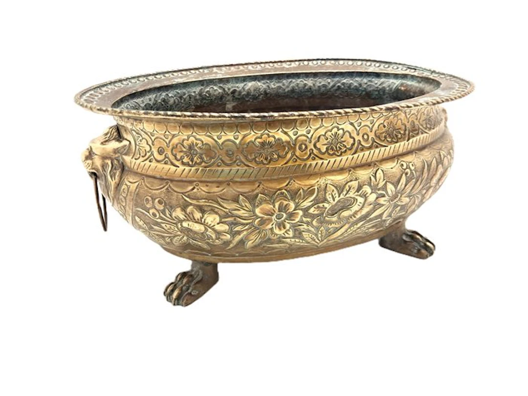 Jardinière - Brass - 39 cm 1.3 kg