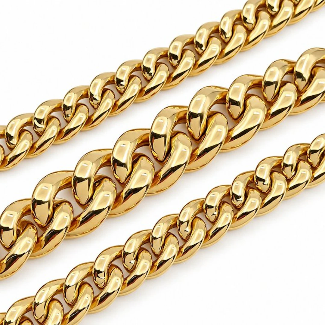 Necklace - 18 kt. Yellow gold - Made in Italy - Handmade