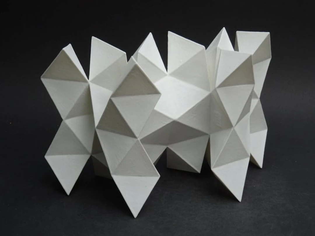 Hans Meeuwsen - 2018 - 22 Compositie met tetraeders