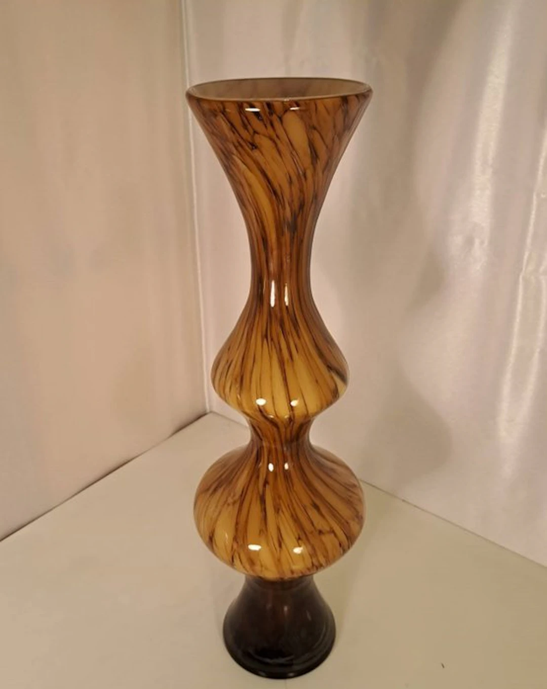 Vase - H. 50 cm - Glass - Bohemian glass