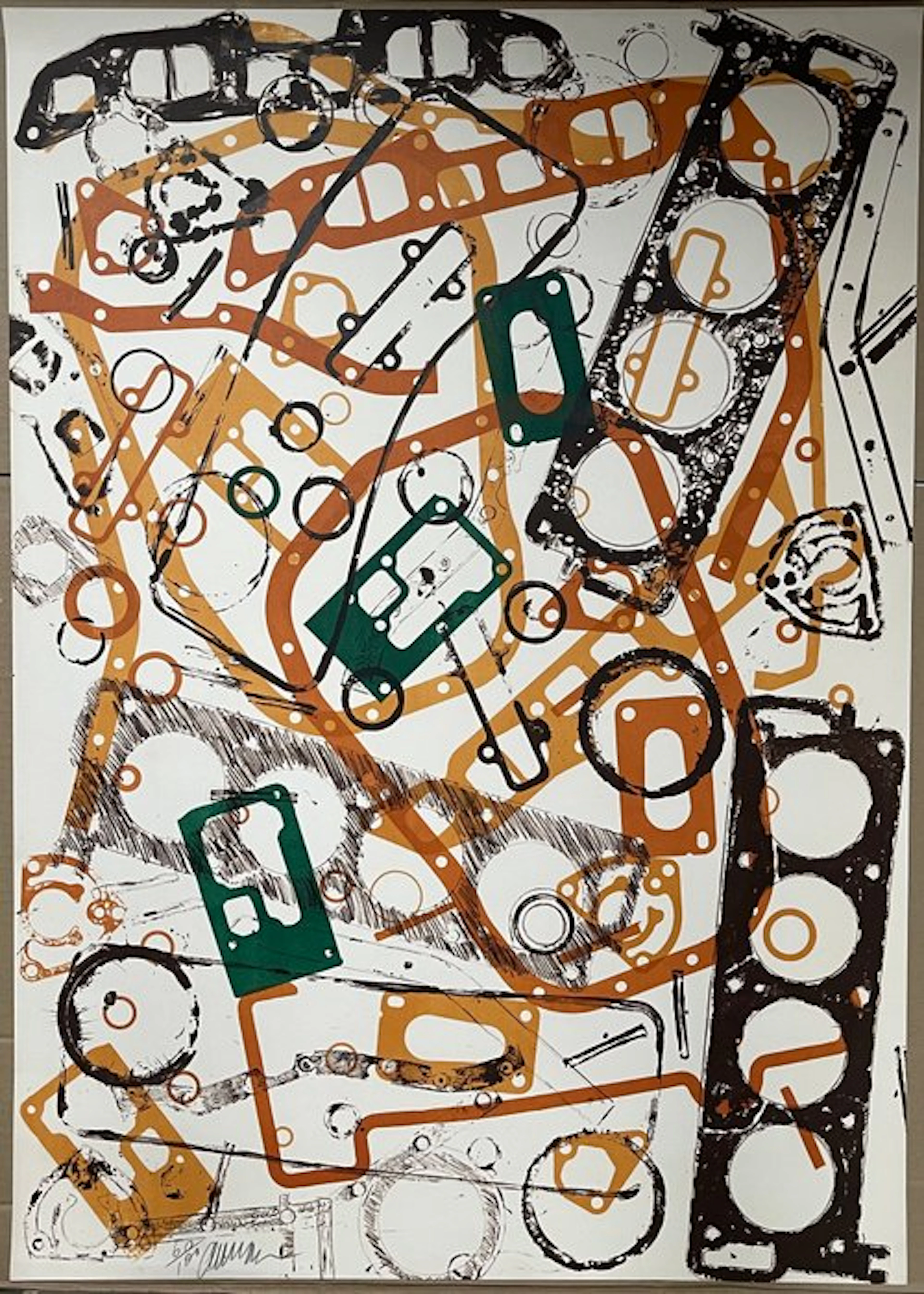Fernandez Arman (1928-2005) - Accumulation Renault / De Culasse