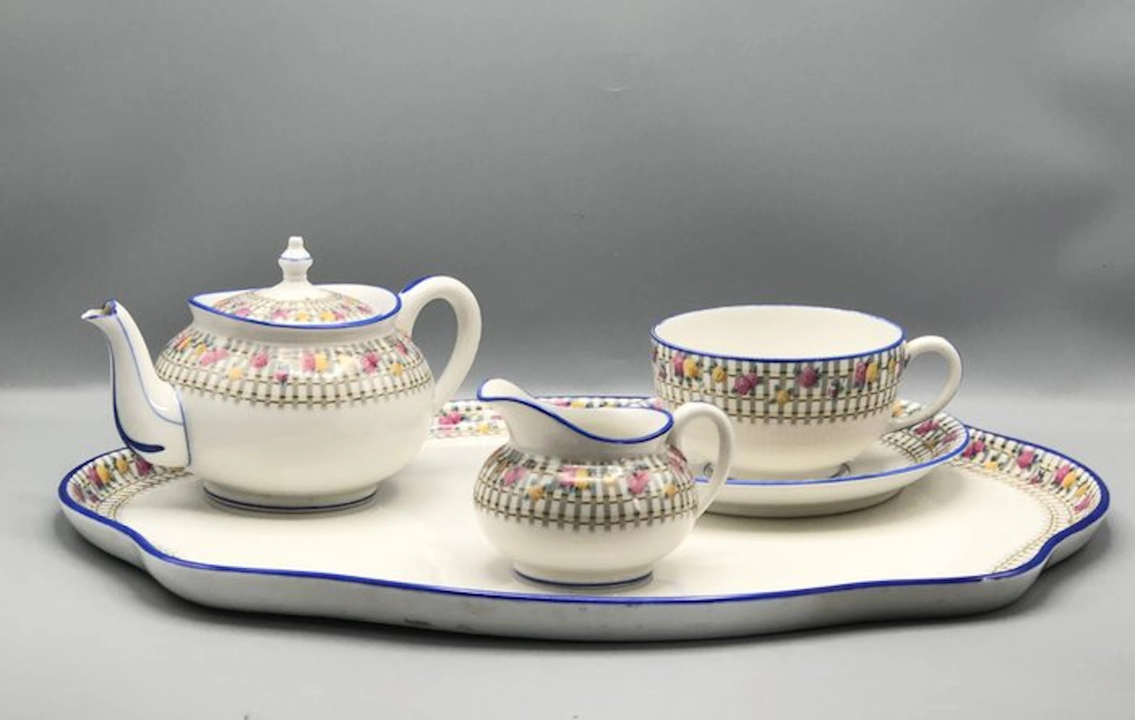 William Guérin & Cie Limoges 1891-1927 - Tea service (5)...