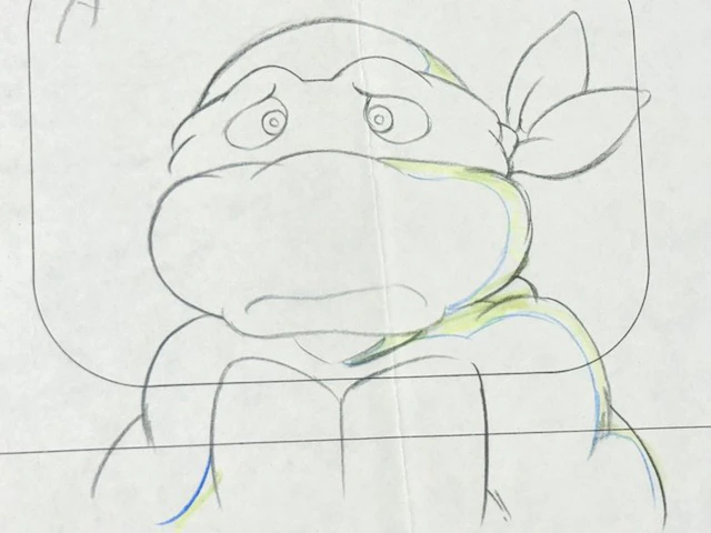 Murakami-Wolf-Swenson - Original animation drawing...