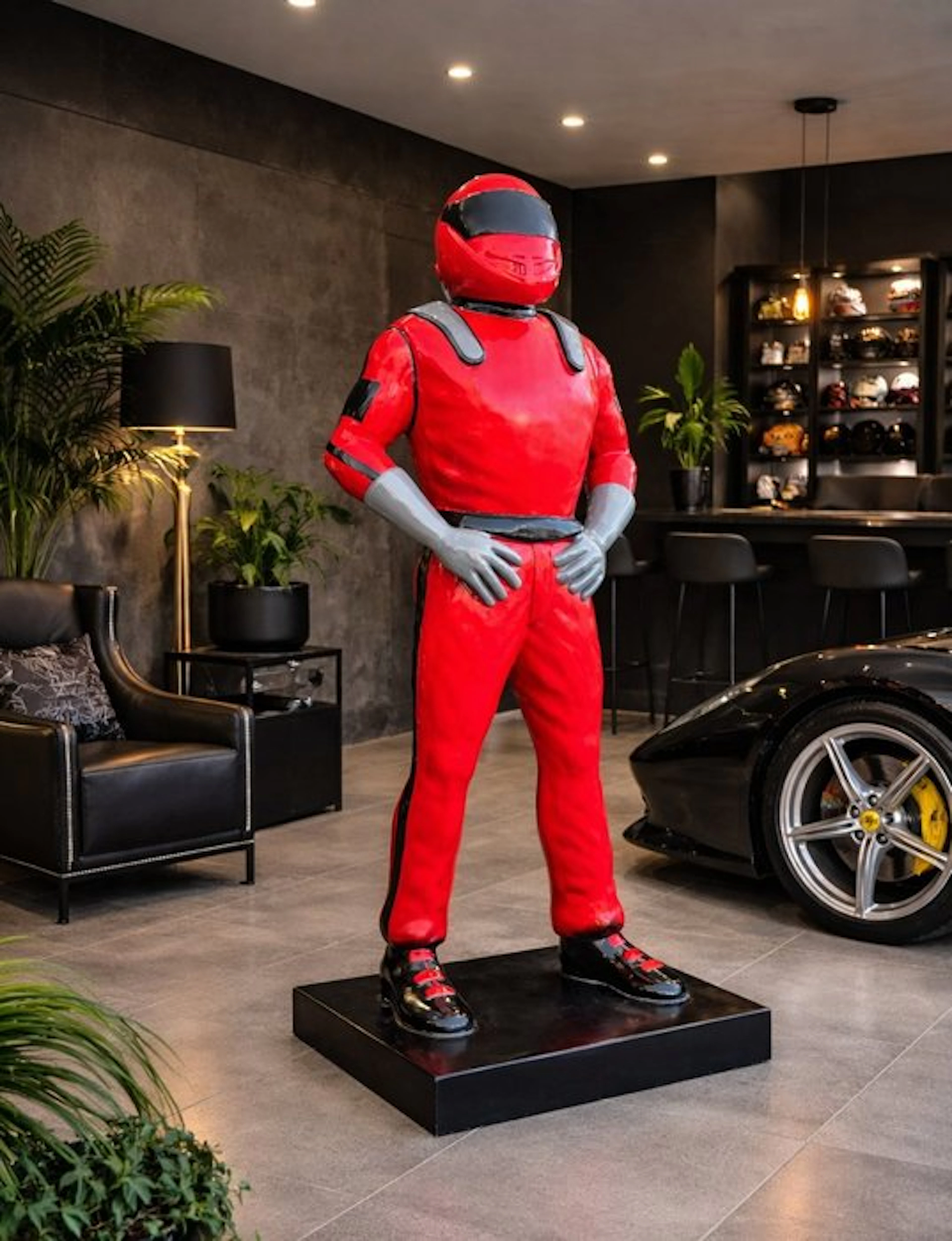 Statue, XXL: F1 Driver - 157 cm - Resin - 2026