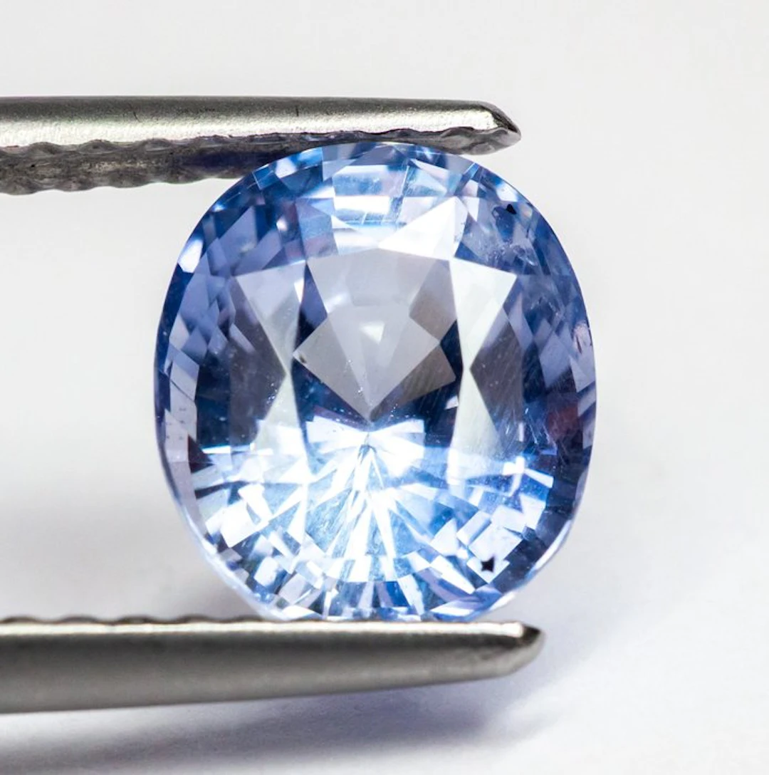 Sapphire - 2.56 ct - Gem Report Antwerp (GRA) - Blue (Ceylon)