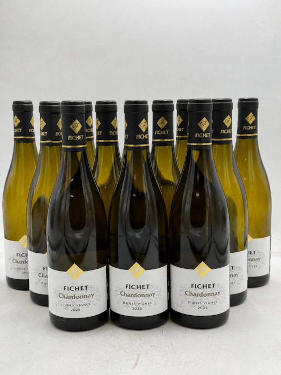 2025 Domaine Fichet Chardonnay Jeunes Vignes - Burgundy - 12 Bottles (0.75L)