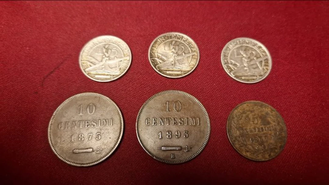 San Marino. Lotto 6 monete 1869-1993 con argenti (No reserve price)