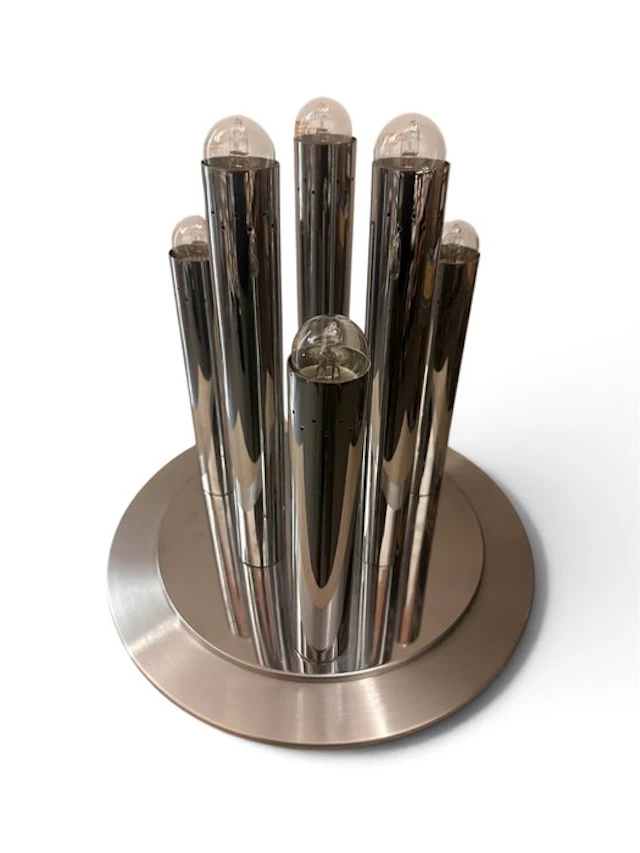 Reggiani Illuninazione - Goffredo Reggiani - Hanging lamp - Chrome plated