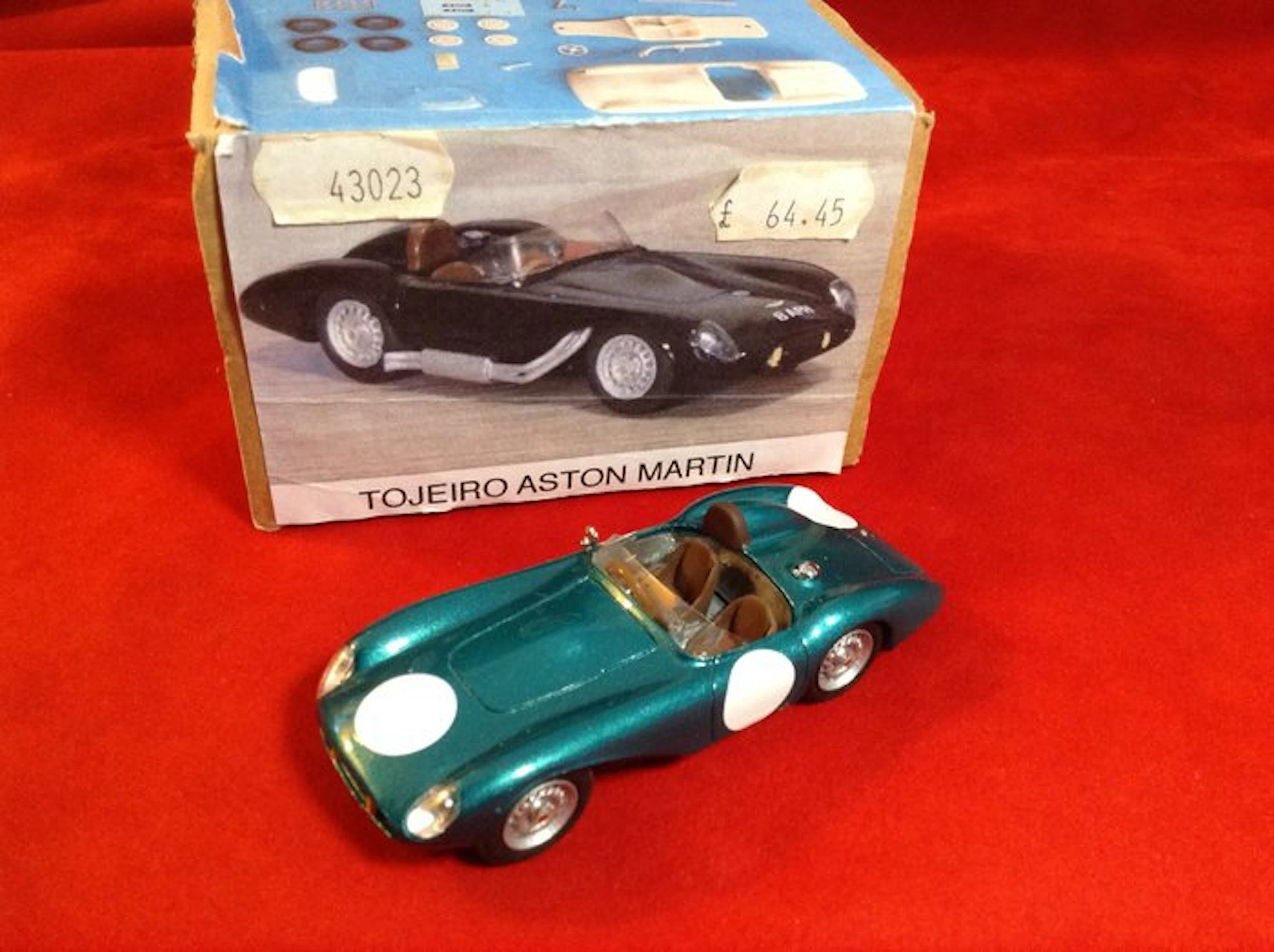 AML Miniatures - made in England 1:43 - Model race car...