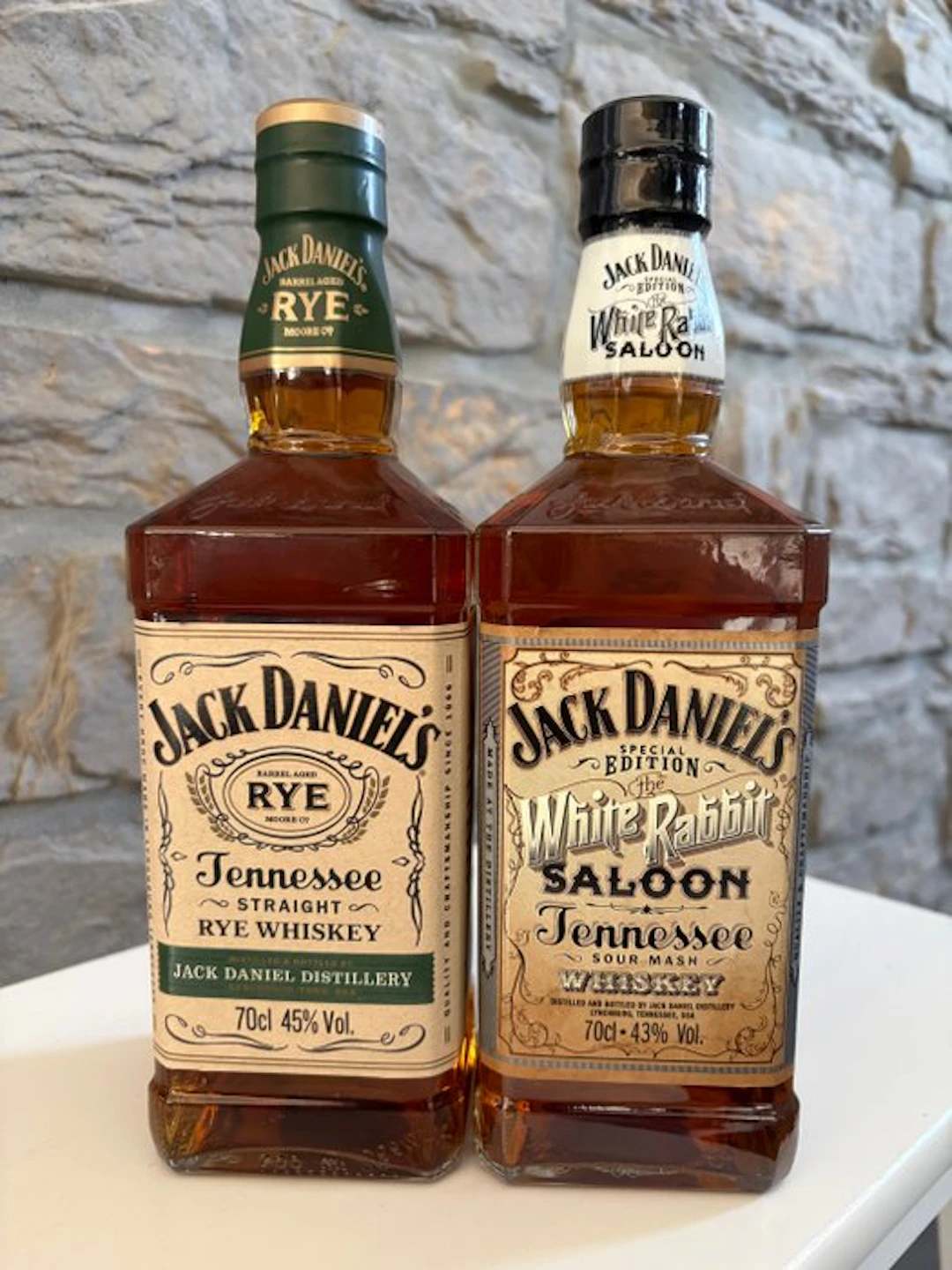 Jack Daniel's White Rabbit Saloon & Rye - 70cl - 2 bottles