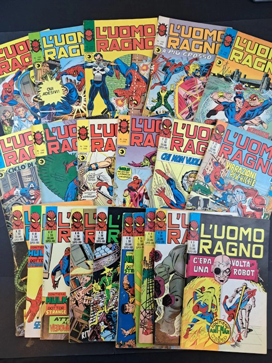 Uomo Ragno Prima Serie: Il Giustiziere e Altri - 21 Comic...